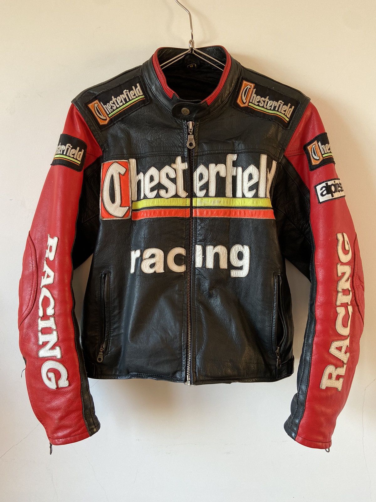 Other rare vintage leather moto racing lucky strike jacket Size US S / EU 44-46 / 1 - 2 Thumbnail