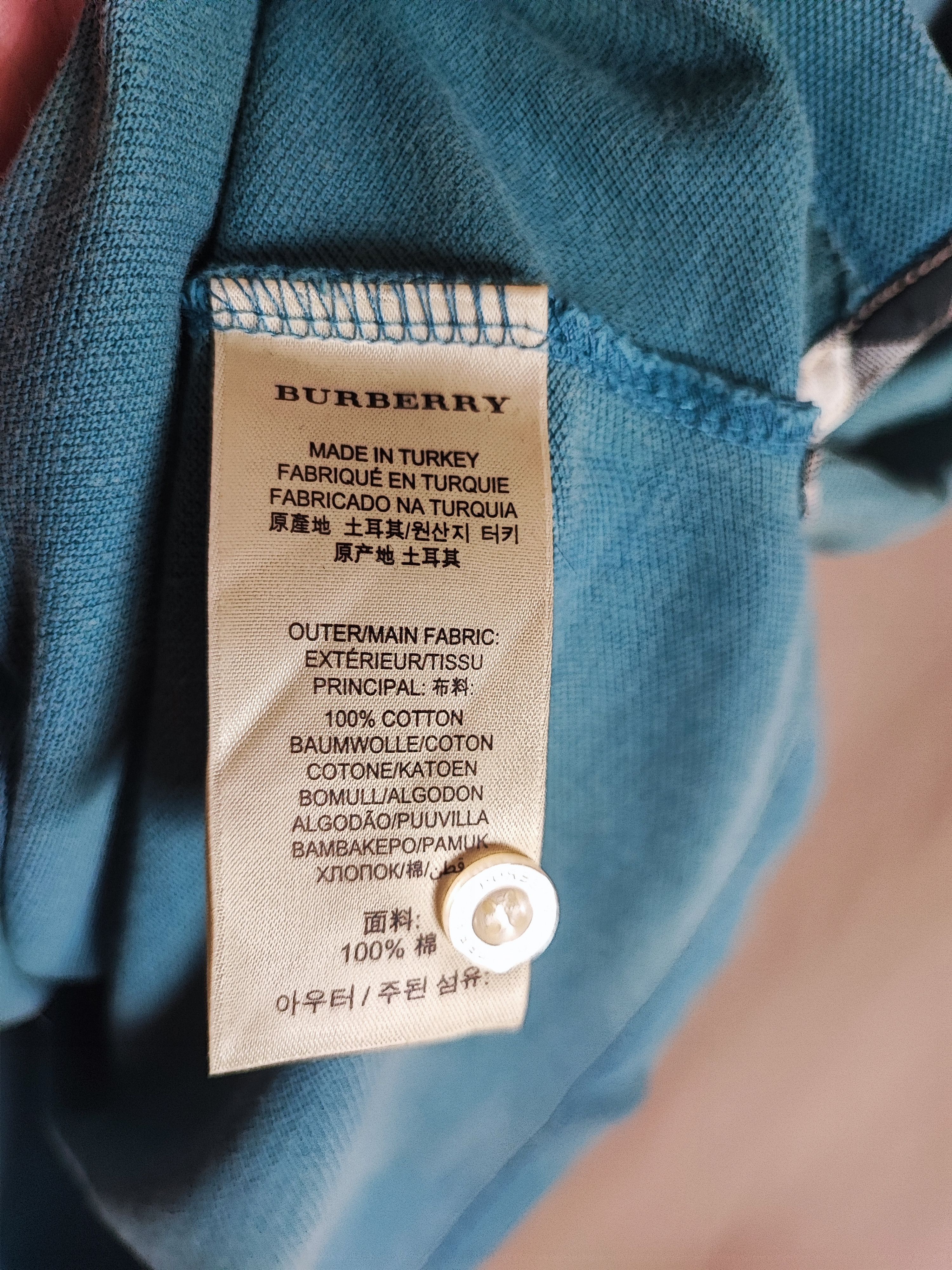 Burberry Burberry Polo rare color Size US M / EU 48-50 / 2 - 8 Thumbnail