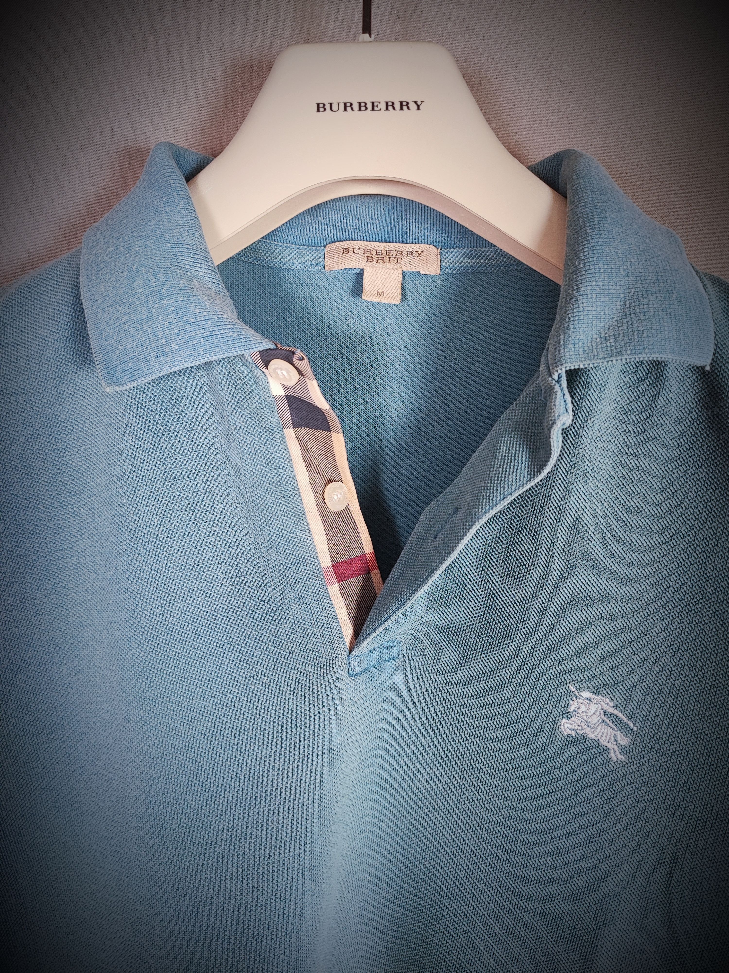 Burberry Burberry Polo rare color Size US M / EU 48-50 / 2 - 2 Thumbnail