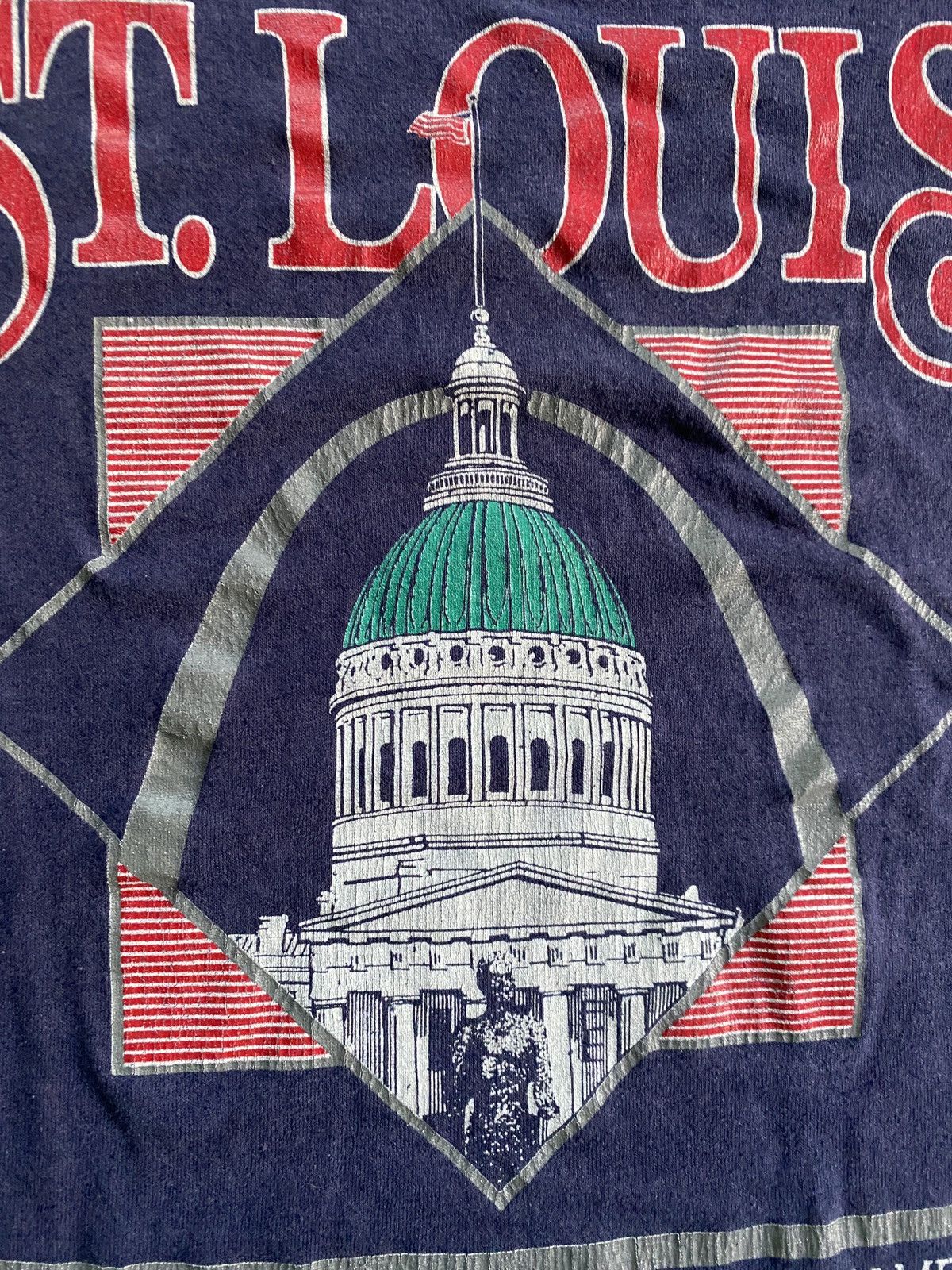 Velva Sheen Vintage 80’s St. Louis Velva Sheen Tee Size US M / EU 48-50 / 2 - 5 Thumbnail