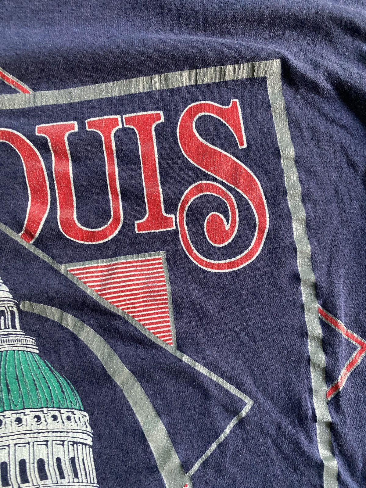 Velva Sheen Vintage 80’s St. Louis Velva Sheen Tee Size US M / EU 48-50 / 2 - 4 Thumbnail