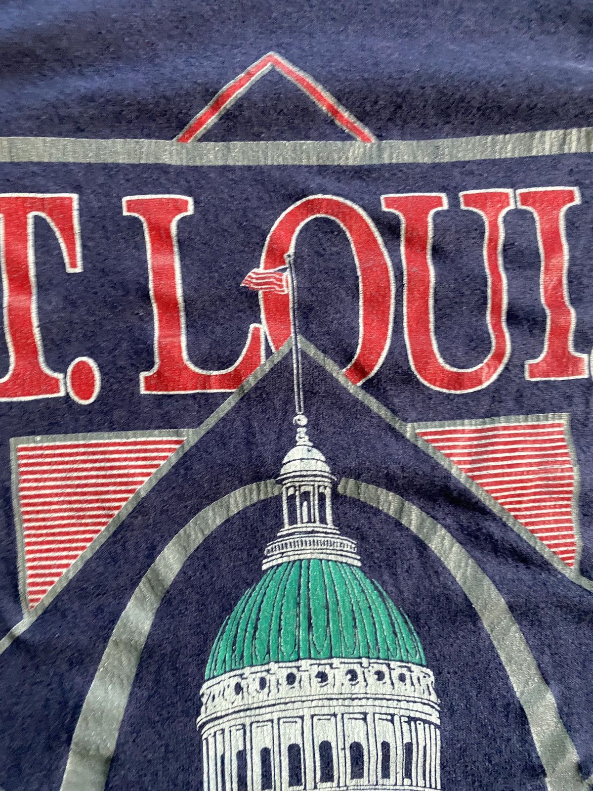 Velva Sheen Vintage 80’s St. Louis Velva Sheen Tee Size US M / EU 48-50 / 2 - 3 Thumbnail