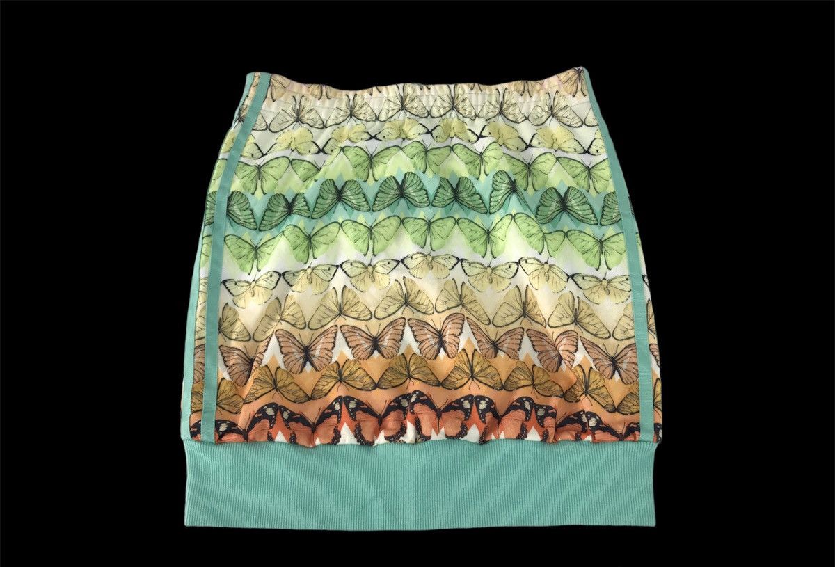 Adidas Adidas Sportswear Multicolour Zipper Skirt Butterfly R382j Size 28" / US 6 / IT 42 - 2 Thumbnail