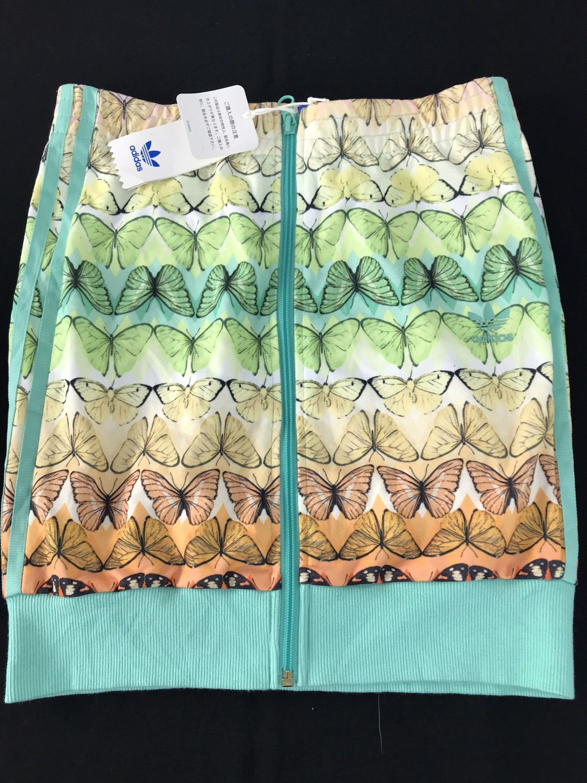 Adidas Adidas Sportswear Multicolour Zipper Skirt Butterfly R382j Size 28" / US 6 / IT 42 - 3 Thumbnail