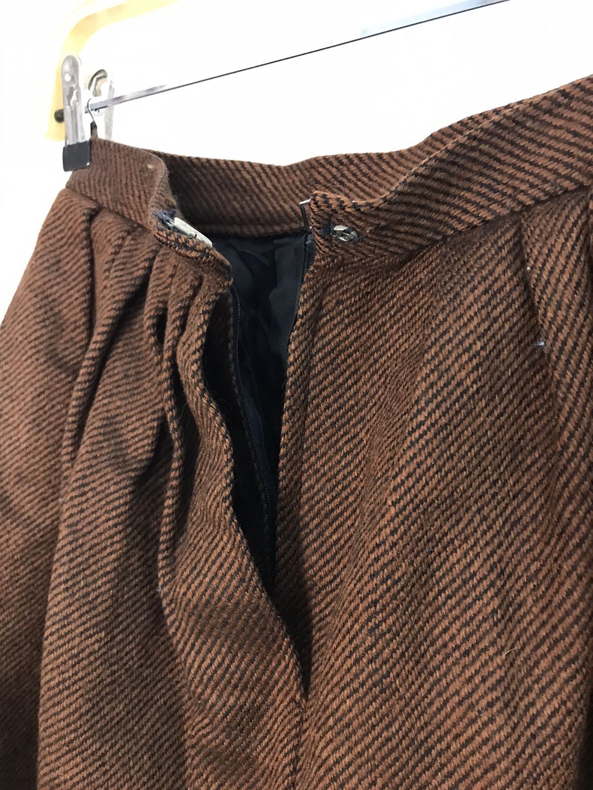 Yves Saint Laurent YSL Yves Saint Laurent Paris Skirt Twill Fabric Size M Size 26" / US 2 / IT 38 - 4 Thumbnail