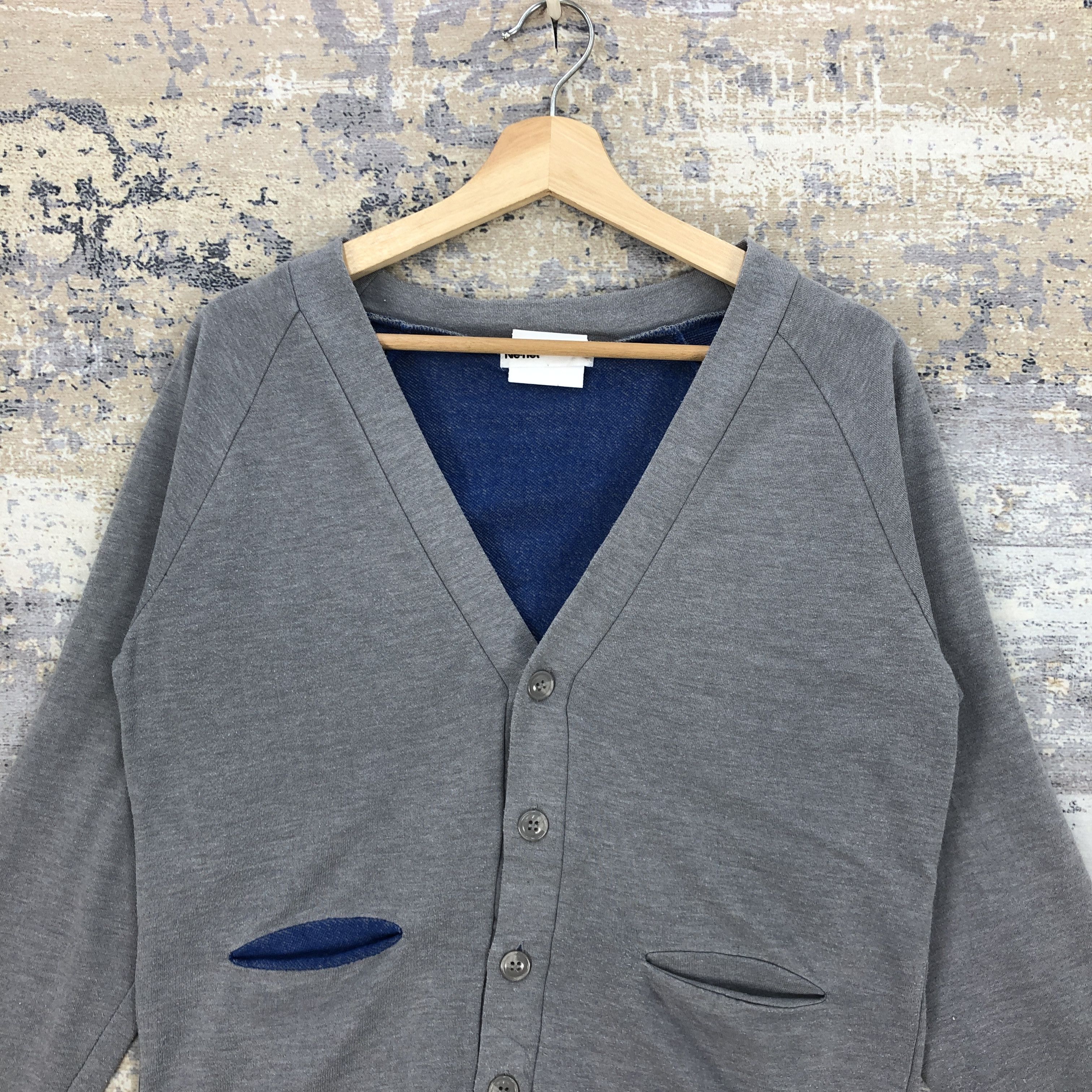 Japanese Brand × Vintage Vintage Né-net Glove Cardigan Sweater by Issey Miyake Size US M / EU 48-50 / 2 - 3 Thumbnail