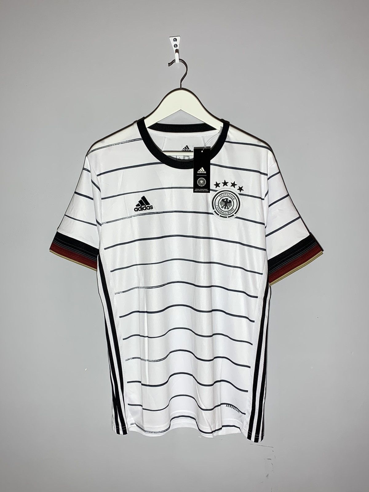 Germany Adidas 2020 New Home Y2k Streetwear Football Shirt