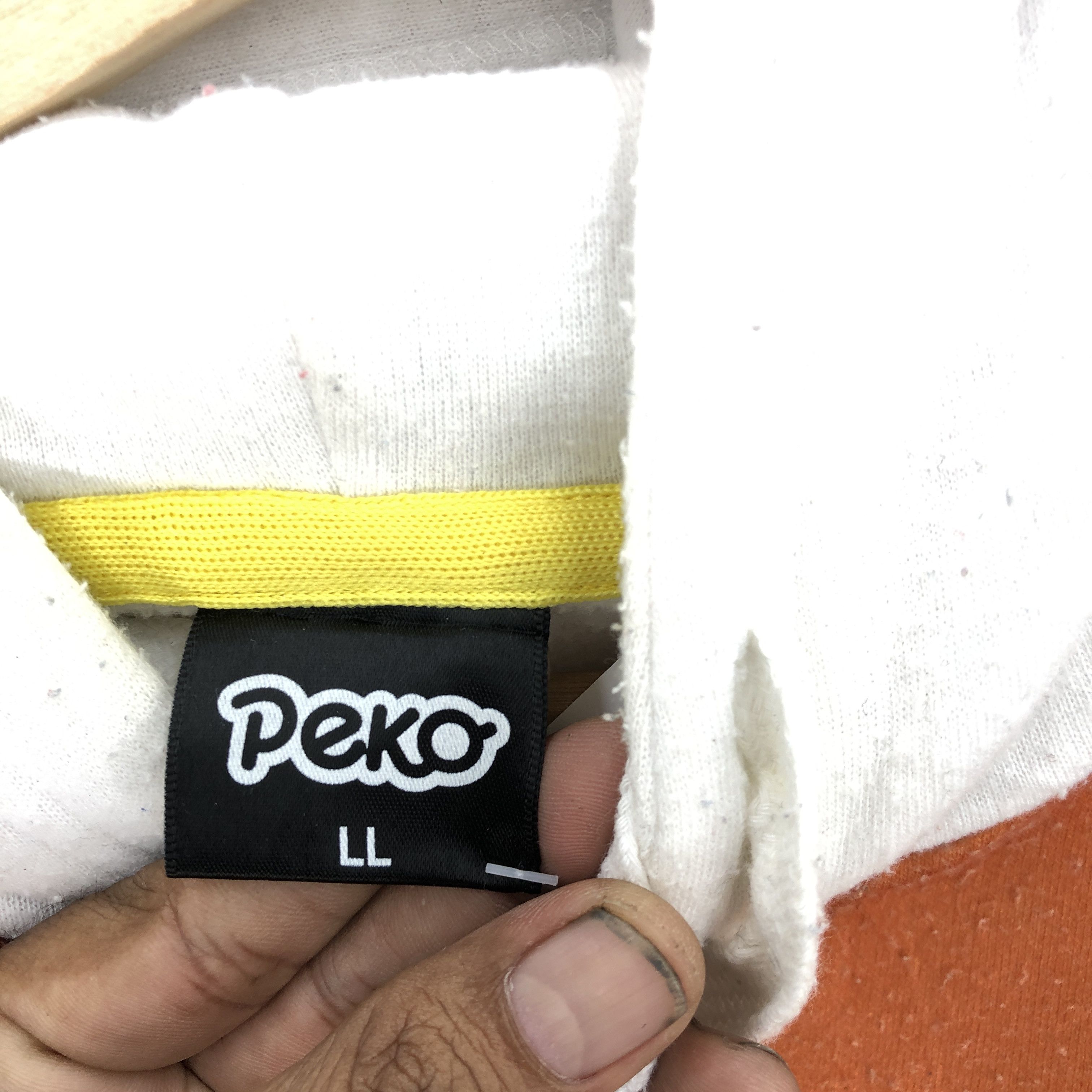 Japanese Brand × Vintage Vintage 2019 Milky Peko Chan Chocolate Hoodie Sweatshirt Size US L / EU 52-54 / 3 - 7 Thumbnail