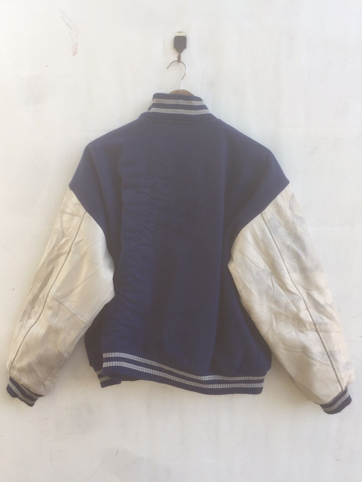NFL COWBOYS STARTER NFL vintage 70s Sleeve Leather varsity Size US L / EU 52-54 / 3 - 4 Thumbnail