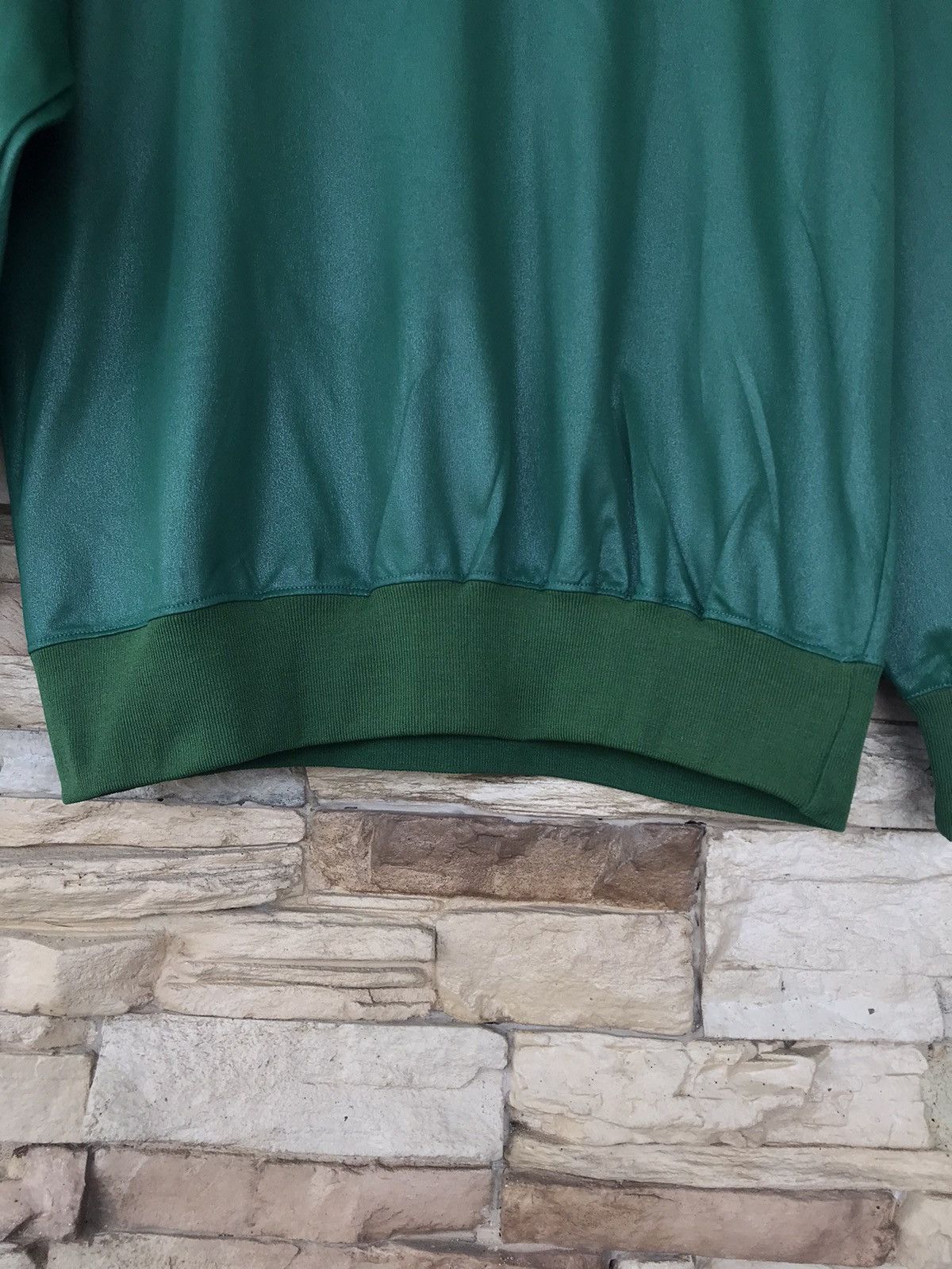 Japanese Brand Vintage Beaut Green by Sliver Ox V Neck Sweatshirts Size US L / EU 52-54 / 3 - 5 Thumbnail