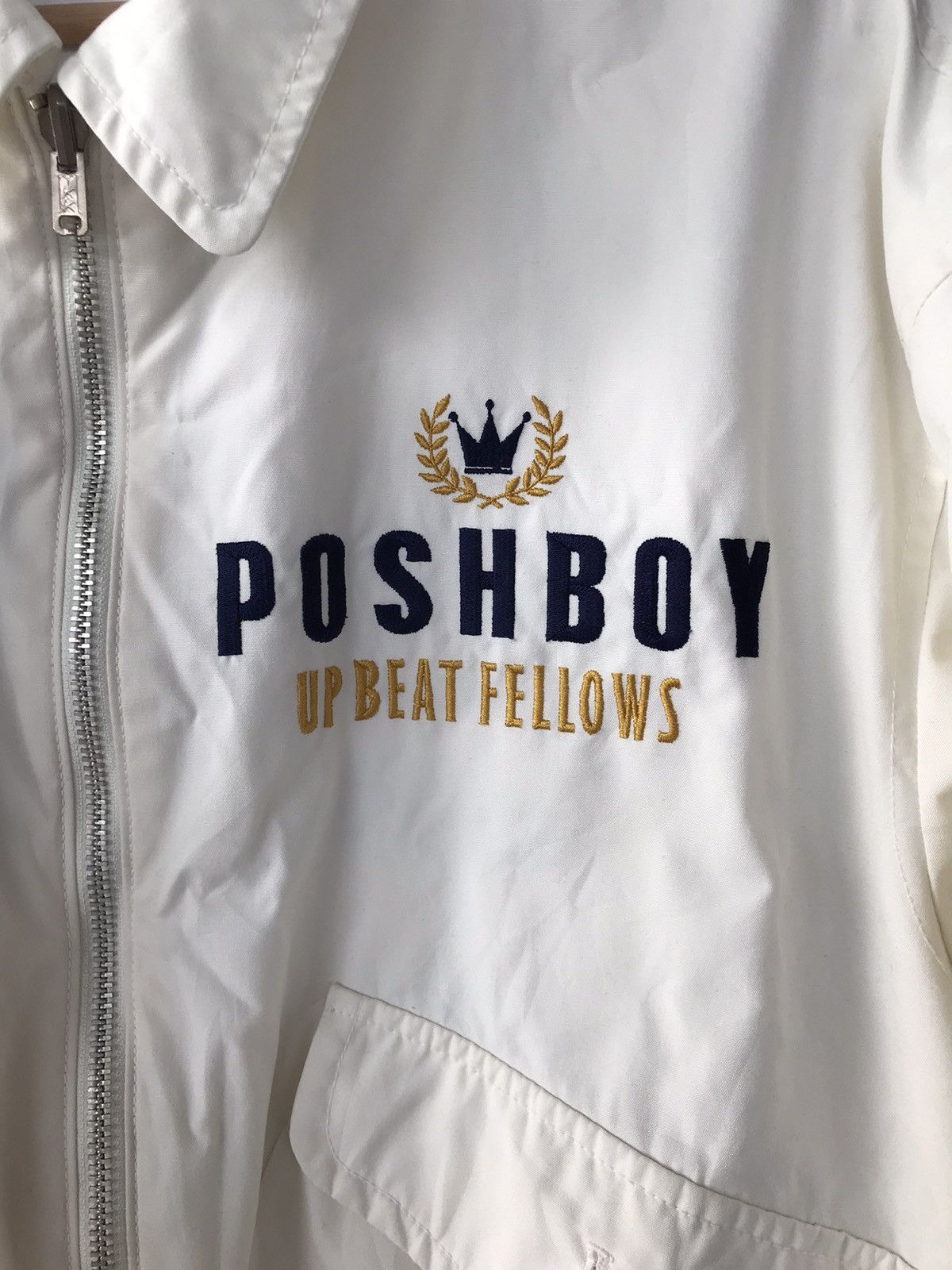 Vintage Posh Boy Reversible Bomber Jacket Size US L / EU 52-54 / 3 - 3 Thumbnail