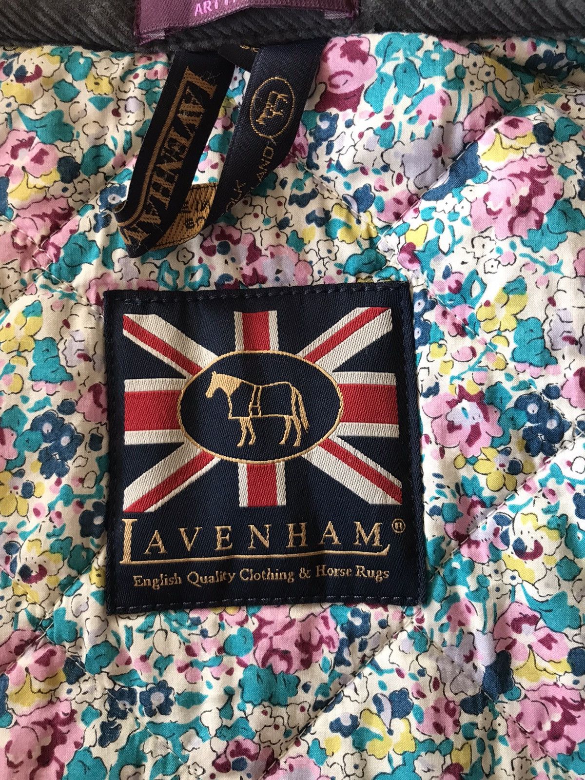 Lavenham Lavenham Liberty Art Fabric Quilted Jacket Hoodies Size US S / EU 44-46 / 1 - 13 Thumbnail