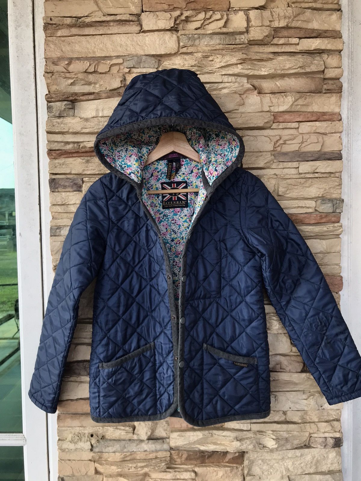 Lavenham Lavenham Liberty Art Fabric Quilted Jacket Hoodies Size US S / EU 44-46 / 1 - 11 Thumbnail