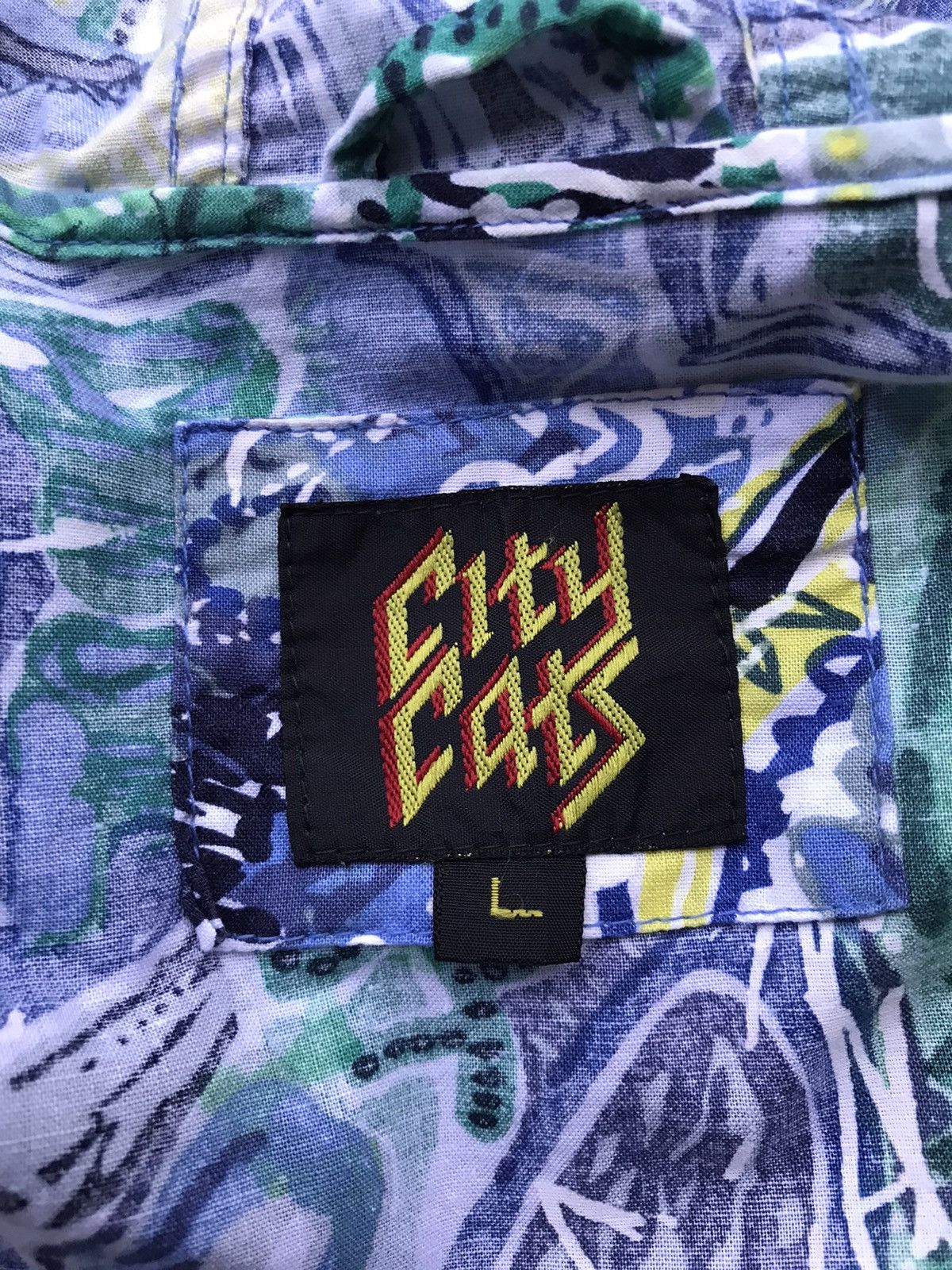 Vintage City Cats Art Fullprint Hoodies Japanese Brand Size US L / EU 52-54 / 3 - 11 Thumbnail