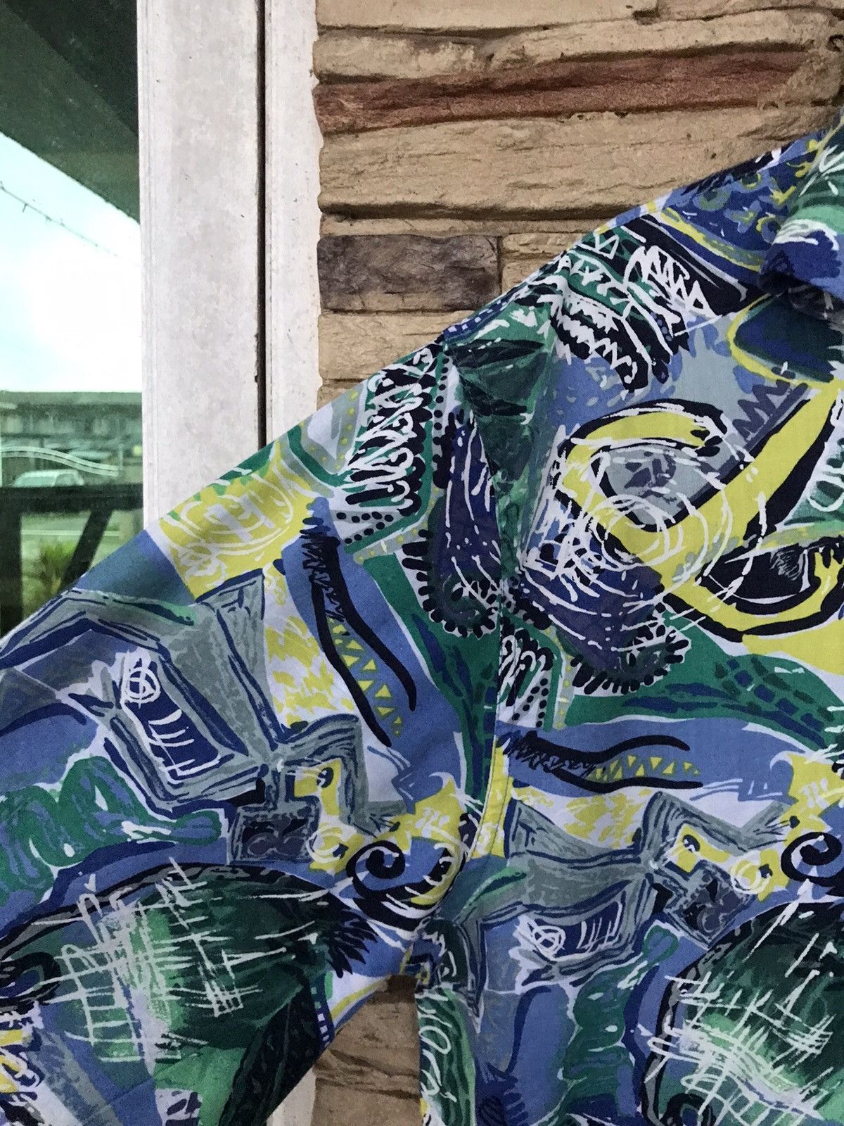 Vintage City Cats Art Fullprint Hoodies Japanese Brand Size US L / EU 52-54 / 3 - 5 Thumbnail