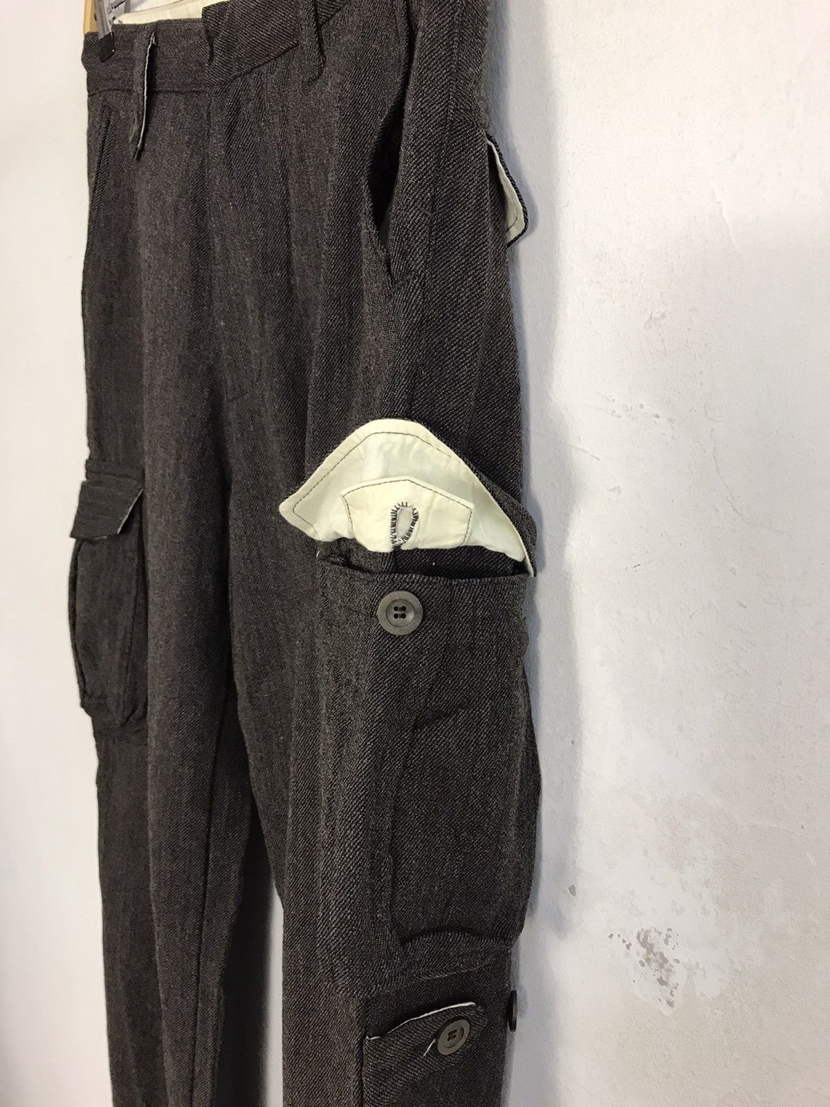 Japanese Brand × Vintage Influence Eictional Cargo Trouser Pant Unisex Wear Size US 29 - 4 Thumbnail