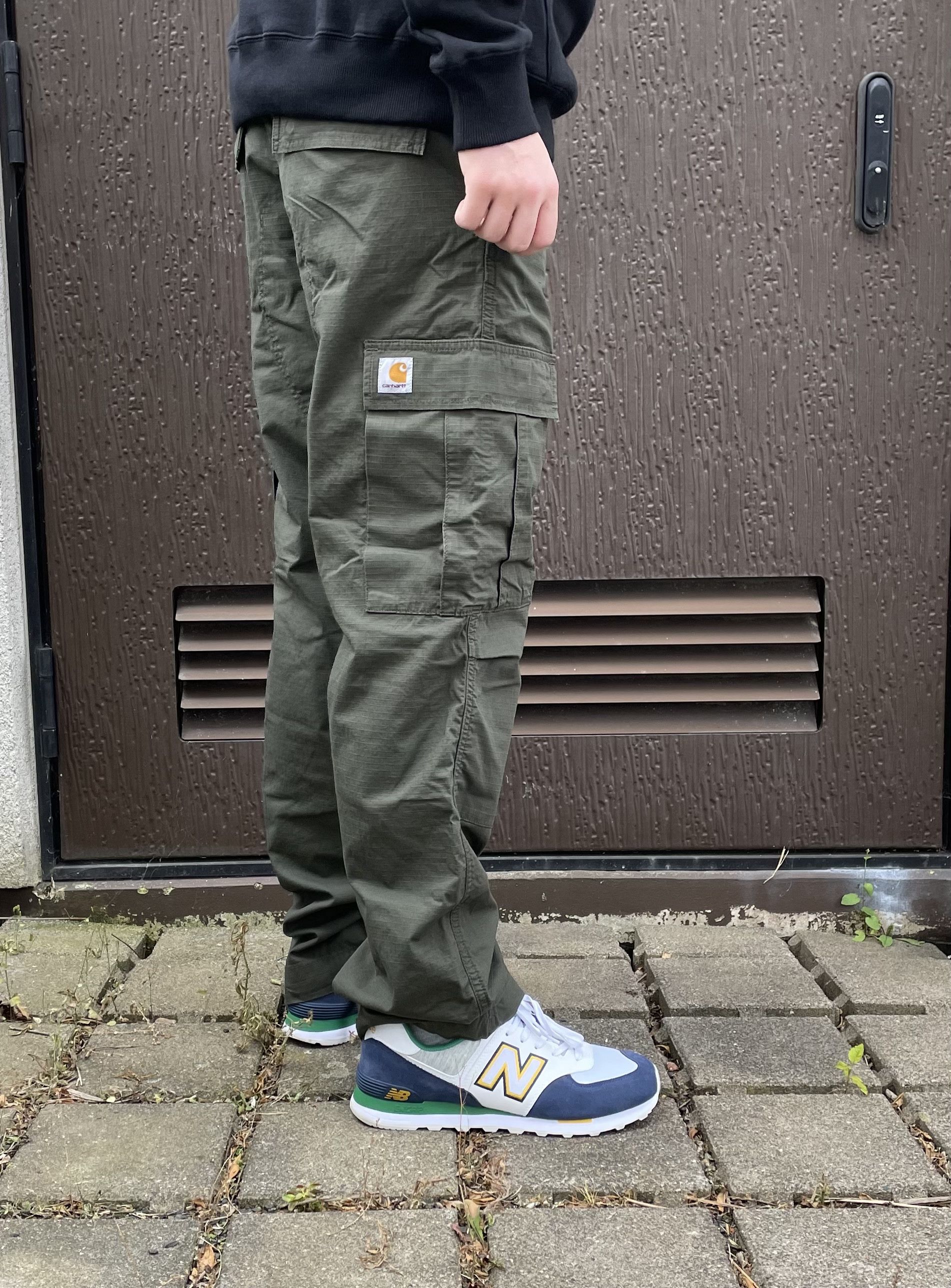 Carhartt × Carhartt Wip Carhartt Wip Cargo Dirty Ripped Military Pants Size US 30 / EU 46 - 1 Thumbnail
