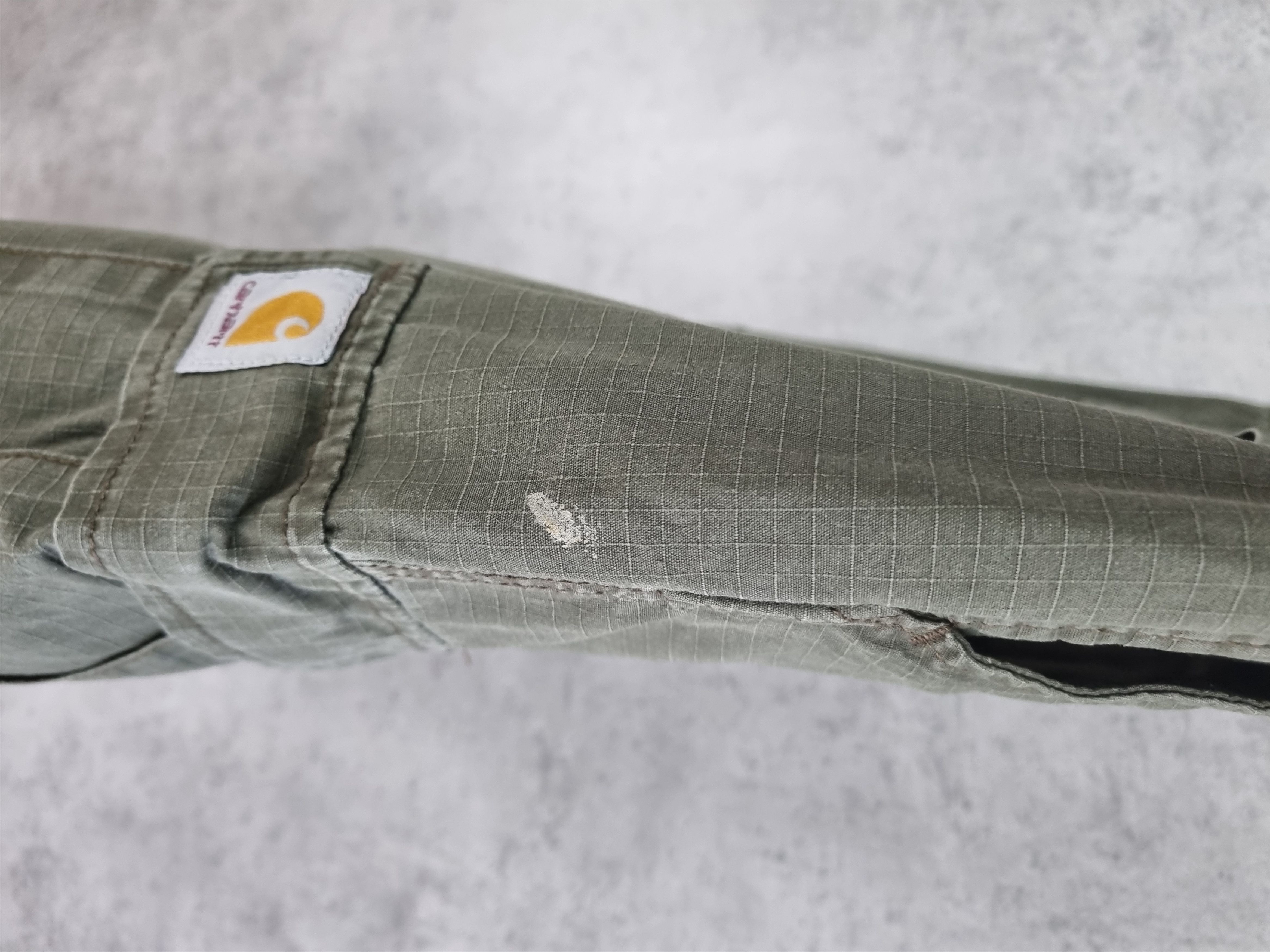 Carhartt × Carhartt Wip Carhartt Wip Cargo Dirty Ripped Military Pants Size US 30 / EU 46 - 16 Thumbnail