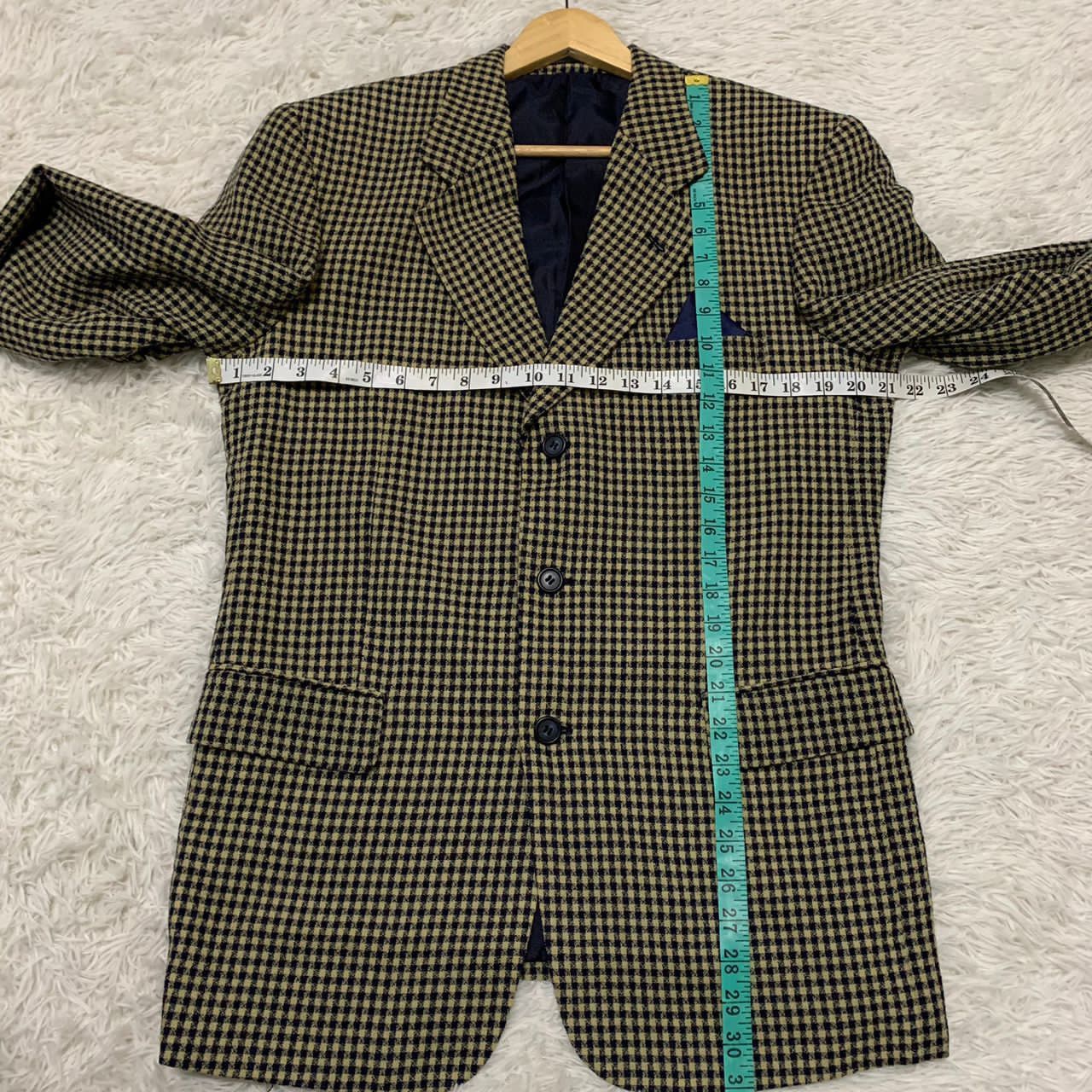 Japanese Brand Checked Quelle European jacket Size US M / EU 48-50 / 2 - 4 Thumbnail