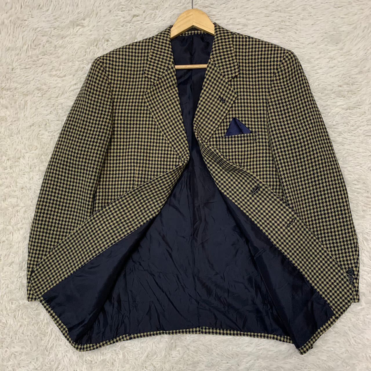 Japanese Brand Checked Quelle European jacket Size US M / EU 48-50 / 2 - 3 Thumbnail