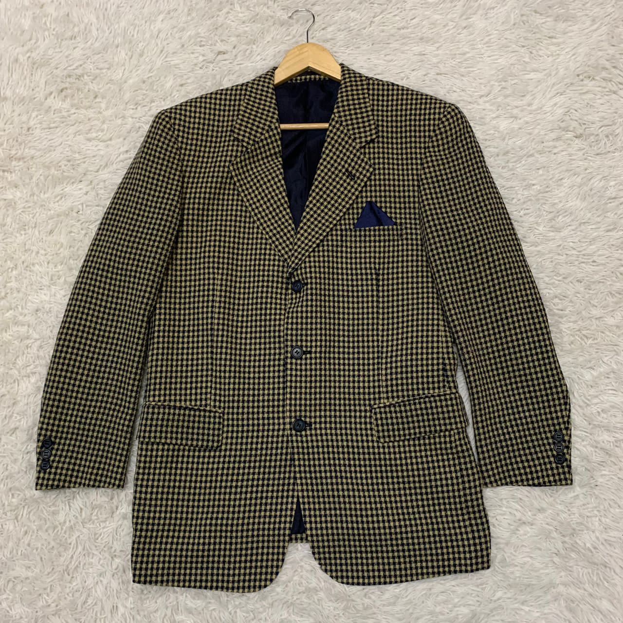 Japanese Brand Checked Quelle European jacket Size US M / EU 48-50 / 2 - 9 Thumbnail