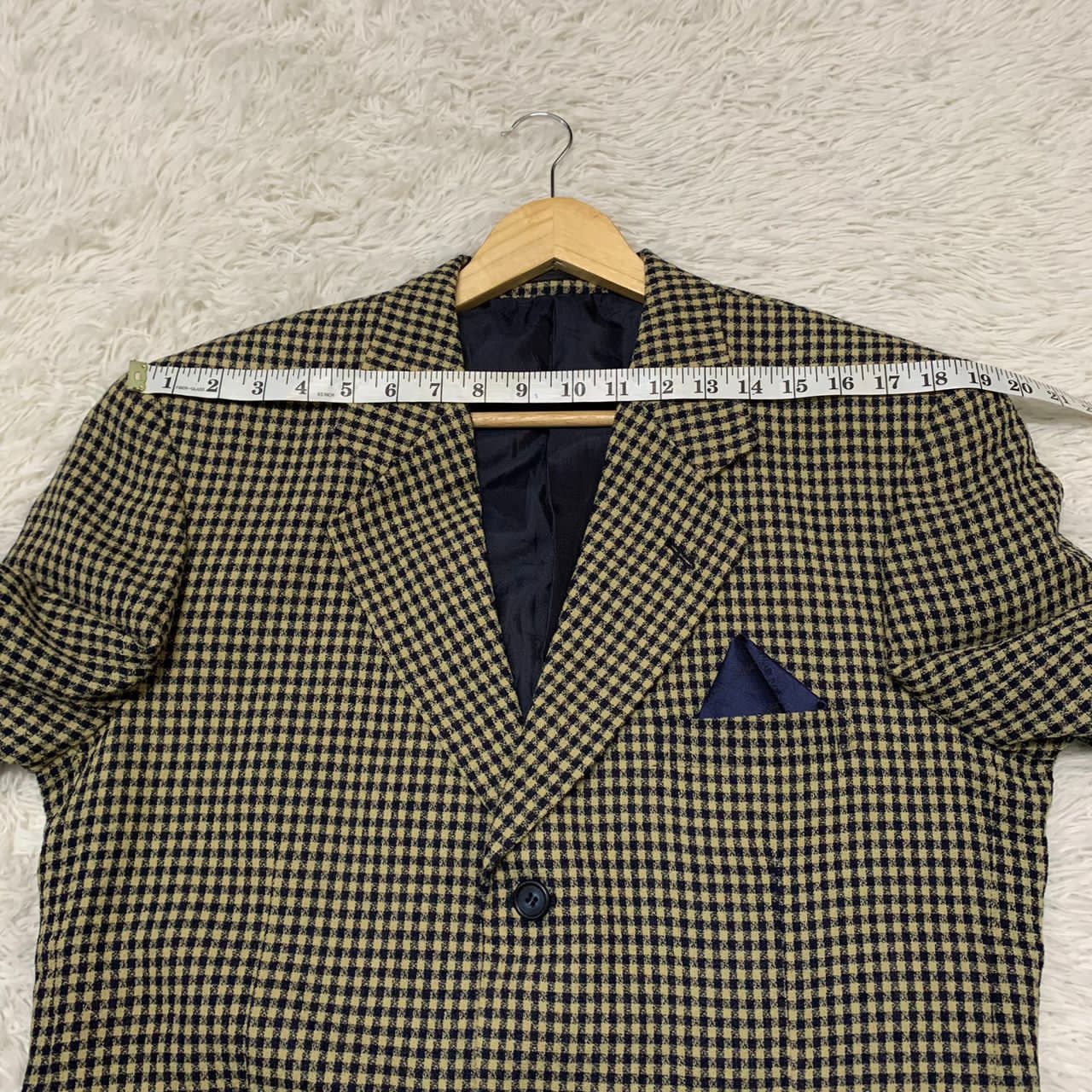 Japanese Brand Checked Quelle European jacket Size US M / EU 48-50 / 2 - 5 Thumbnail