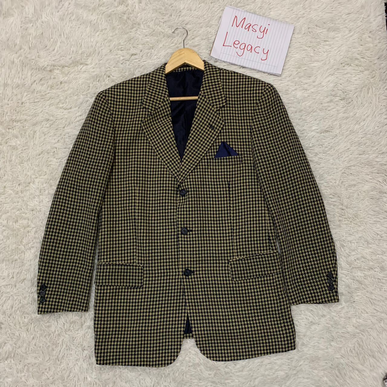 Japanese Brand Checked Quelle European jacket Size US M / EU 48-50 / 2 - 1 Thumbnail
