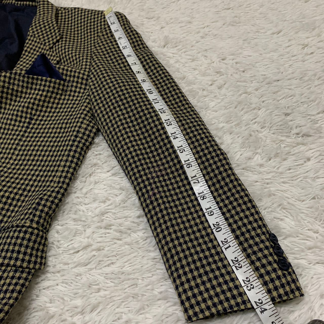 Japanese Brand Checked Quelle European jacket Size US M / EU 48-50 / 2 - 6 Thumbnail