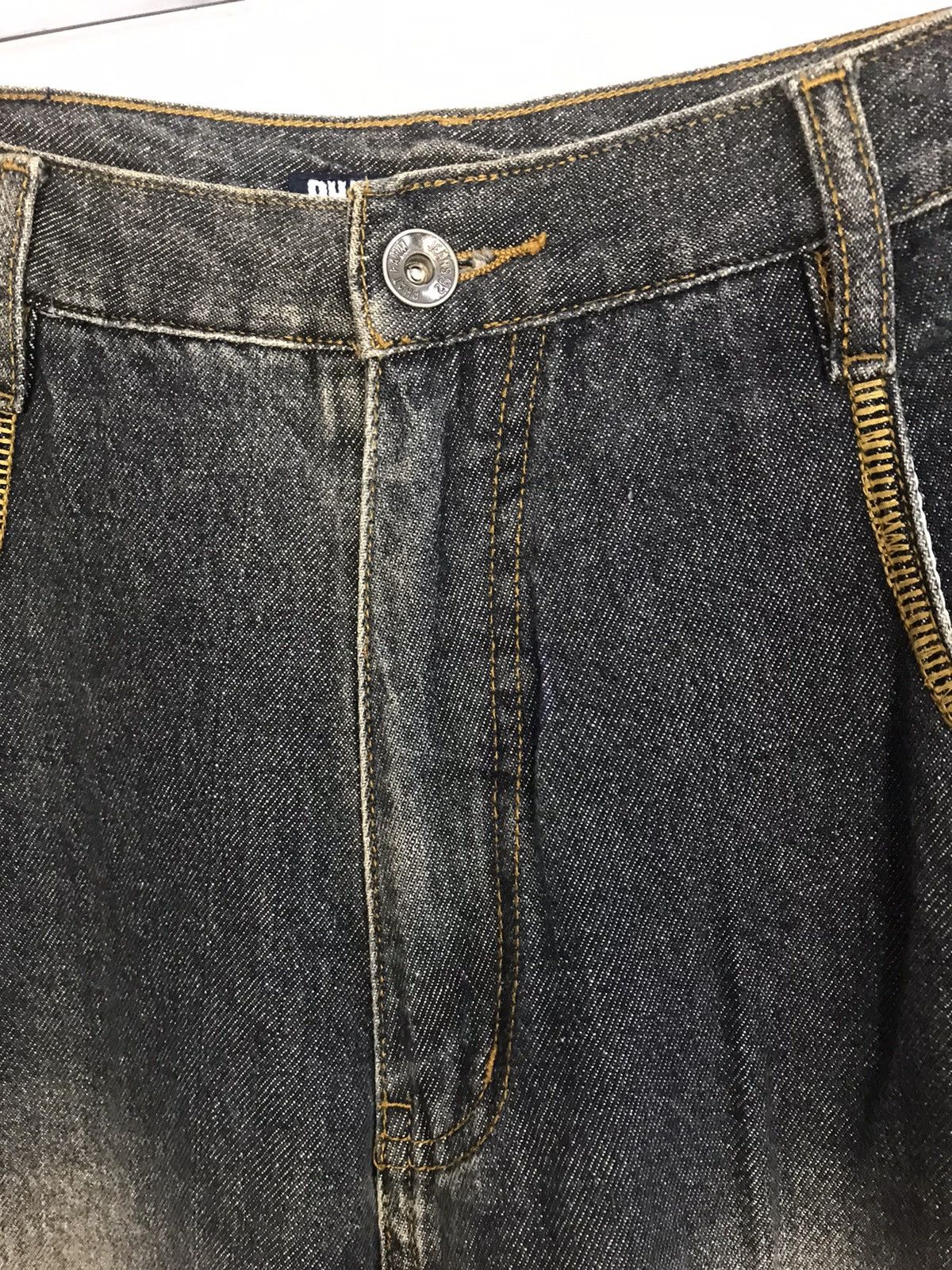 Japanese Brand × Vintage Phat Farm Jeans Faded Denim Jeans Indigo Straight Cut Size US 36 / EU 52 - 5 Thumbnail