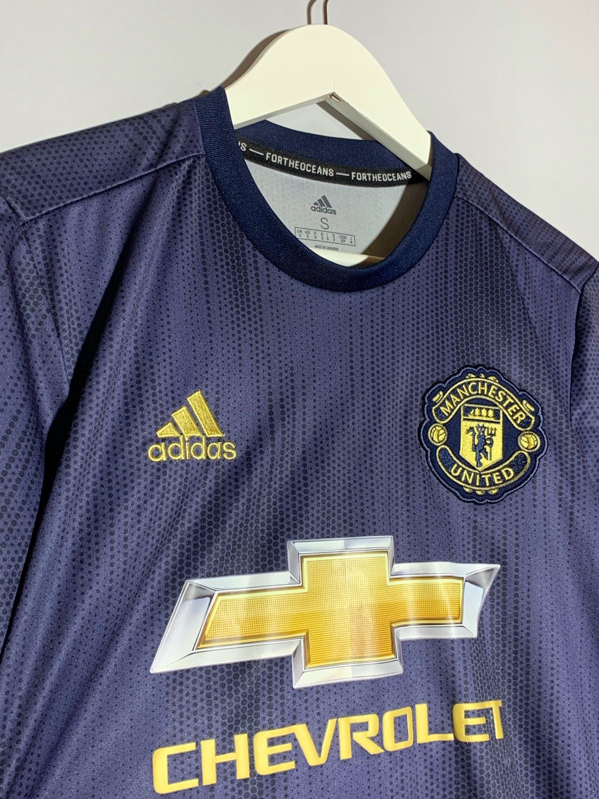 Adidas Manchester United Adidas Parley 2018/19 Y2K Football Shirt Size US S / EU 44-46 / 1 - 3 Thumbnail