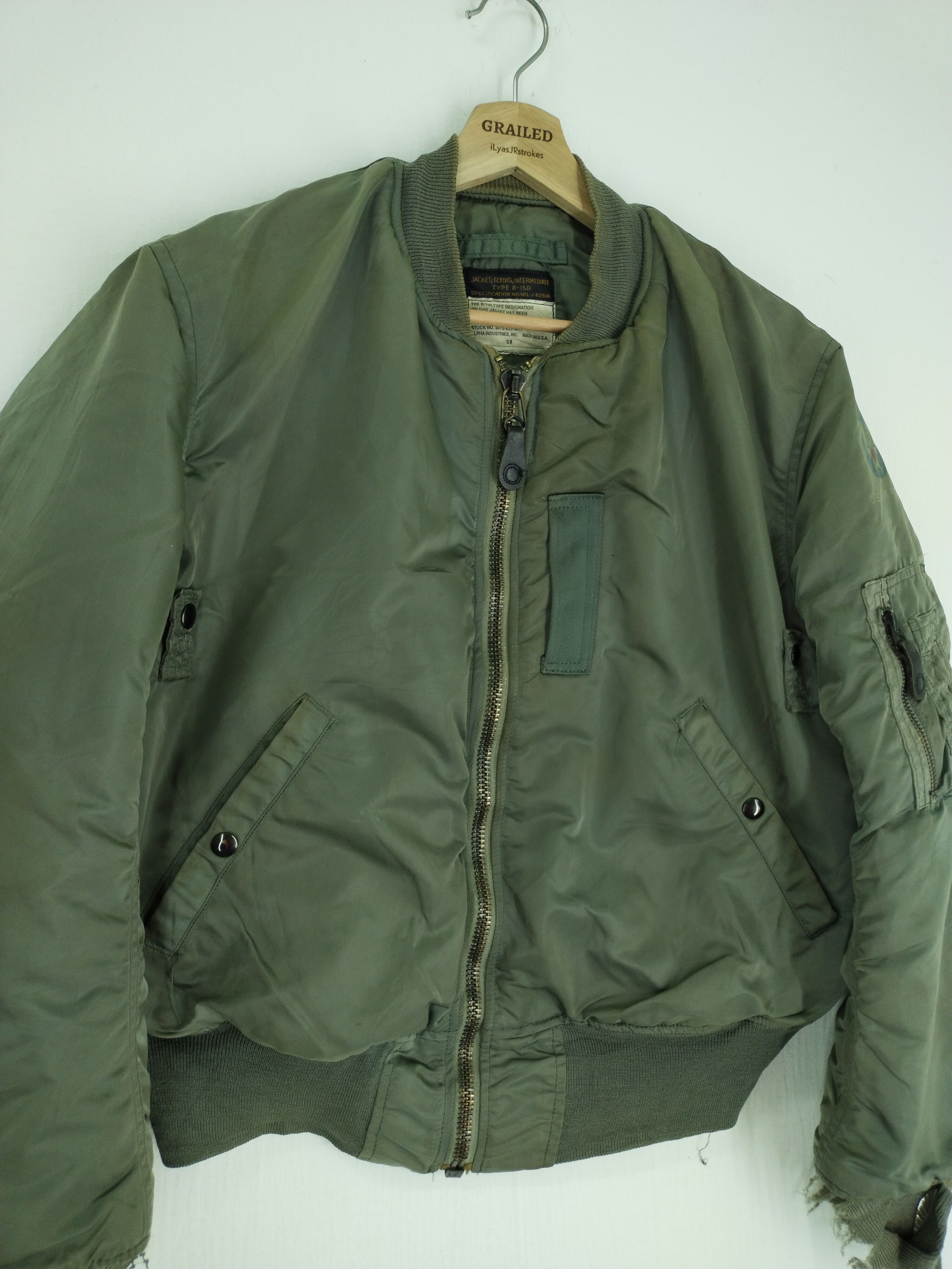 Alpha Industries Vintage Alpha Industries Buzz Rickson's Bomber Jacket Size US M / EU 48-50 / 2 - 2 Thumbnail