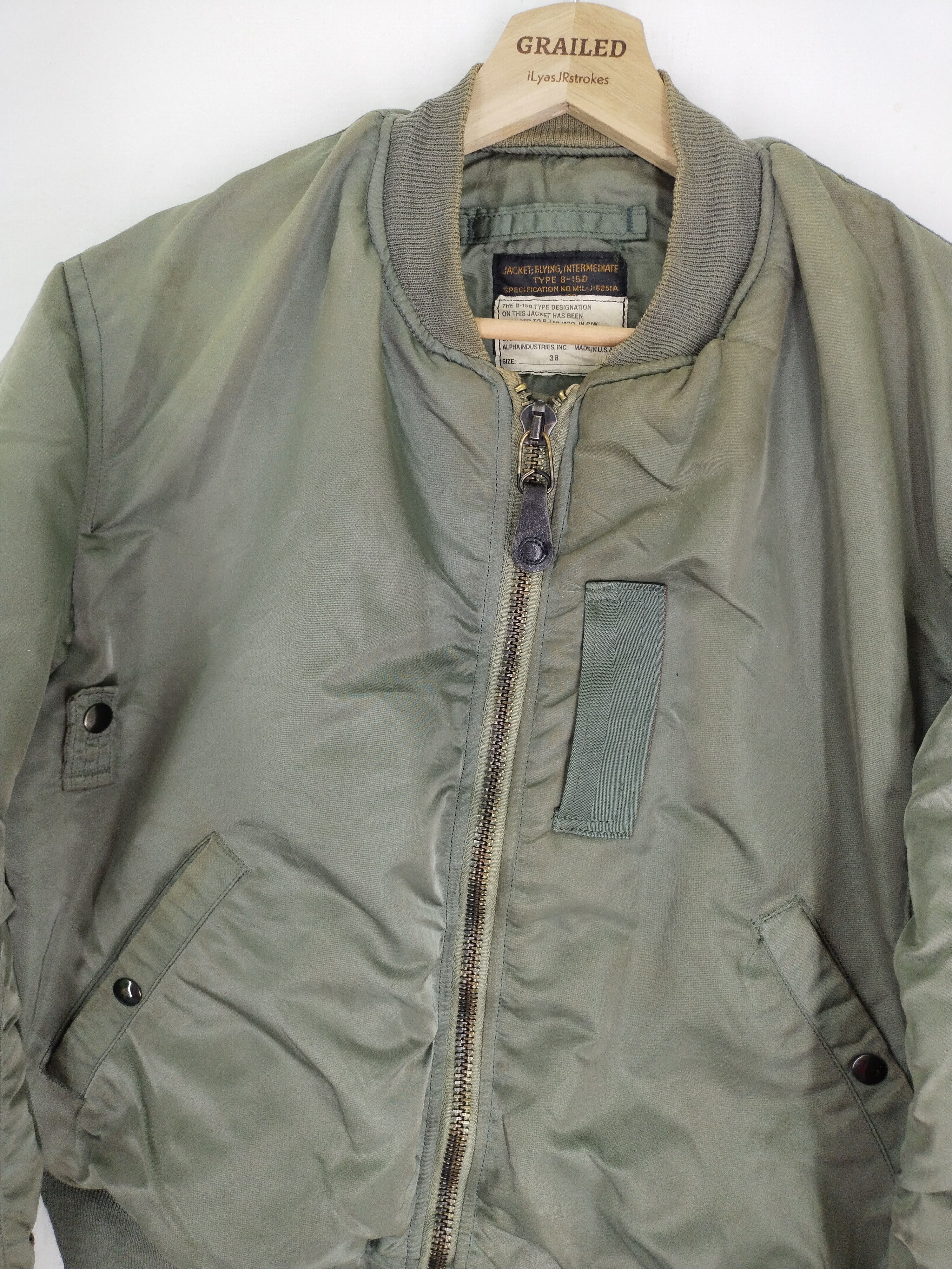 Alpha Industries Vintage Alpha Industries Buzz Rickson's Bomber Jacket Size US M / EU 48-50 / 2 - 10 Thumbnail