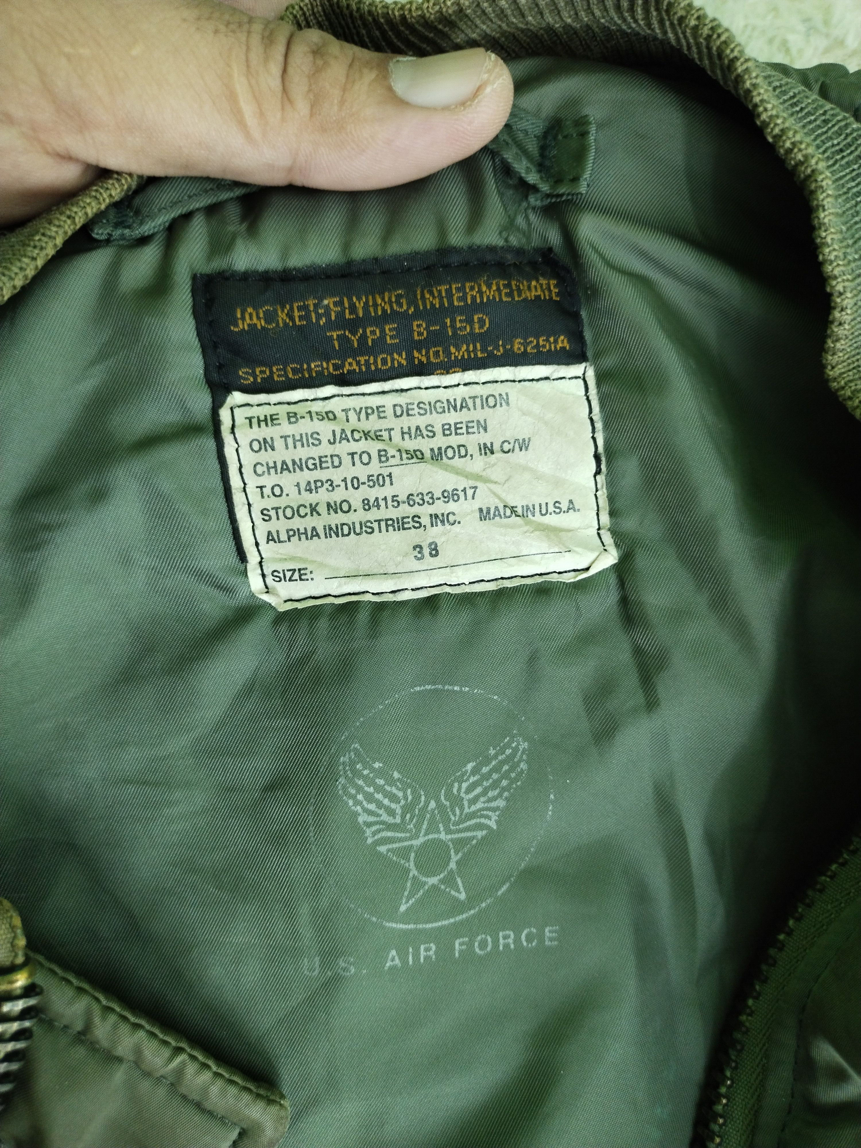 Alpha Industries Vintage Alpha Industries Buzz Rickson's Bomber Jacket Size US M / EU 48-50 / 2 - 12 Thumbnail