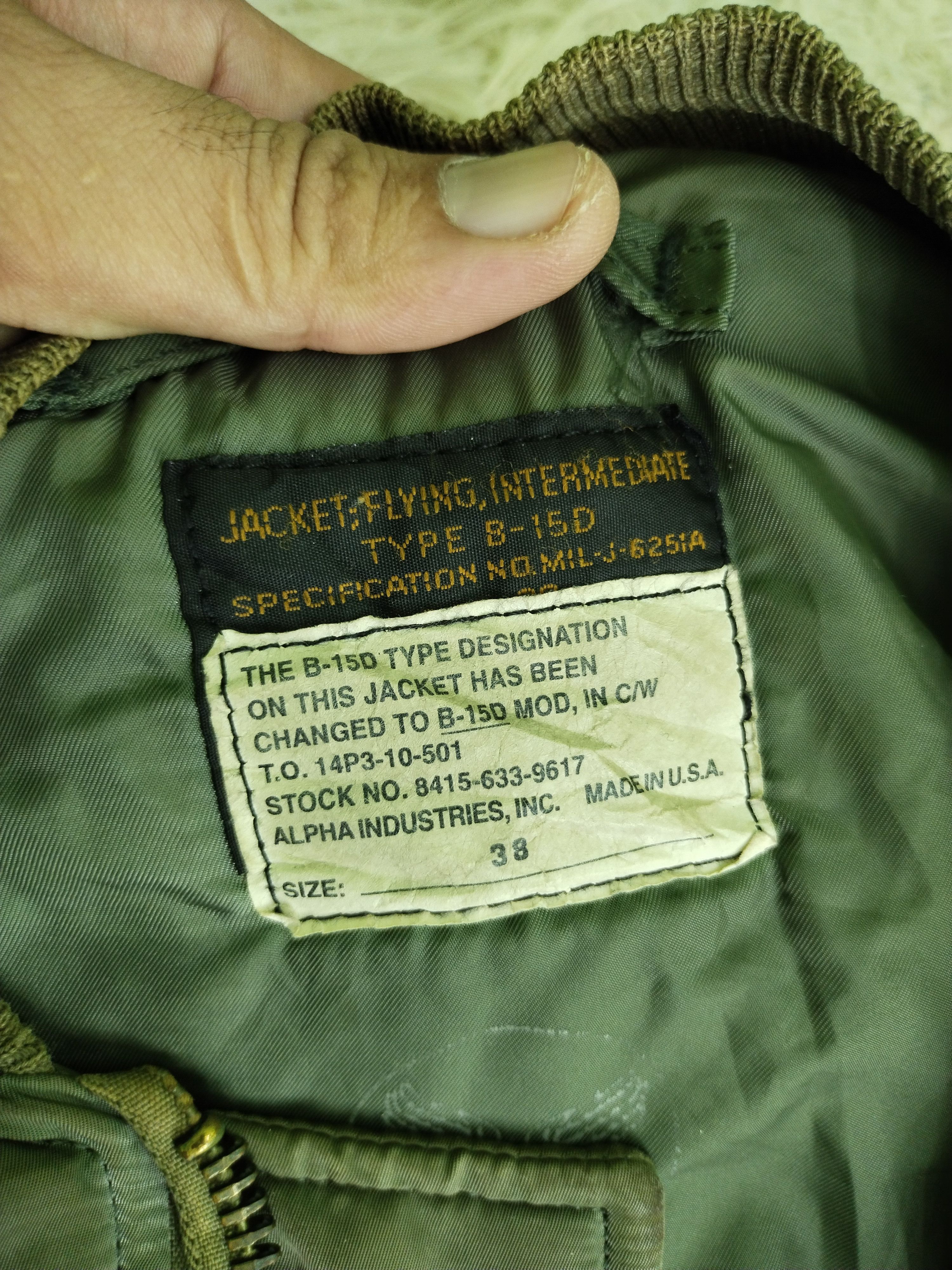 Alpha Industries Vintage Alpha Industries Buzz Rickson's Bomber Jacket Size US M / EU 48-50 / 2 - 13 Thumbnail