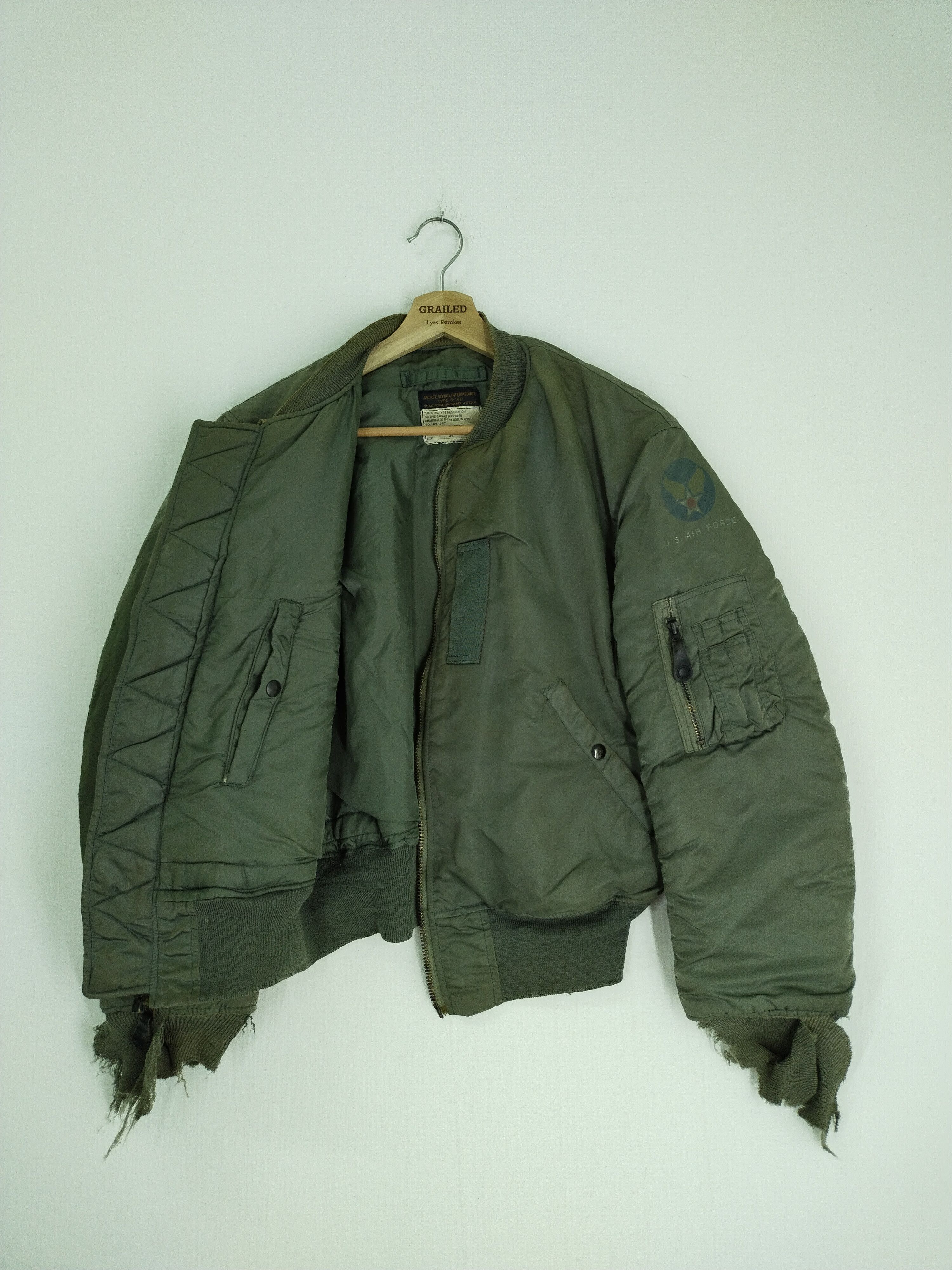 Alpha Industries Vintage Alpha Industries Buzz Rickson's Bomber Jacket Size US M / EU 48-50 / 2 - 5 Thumbnail