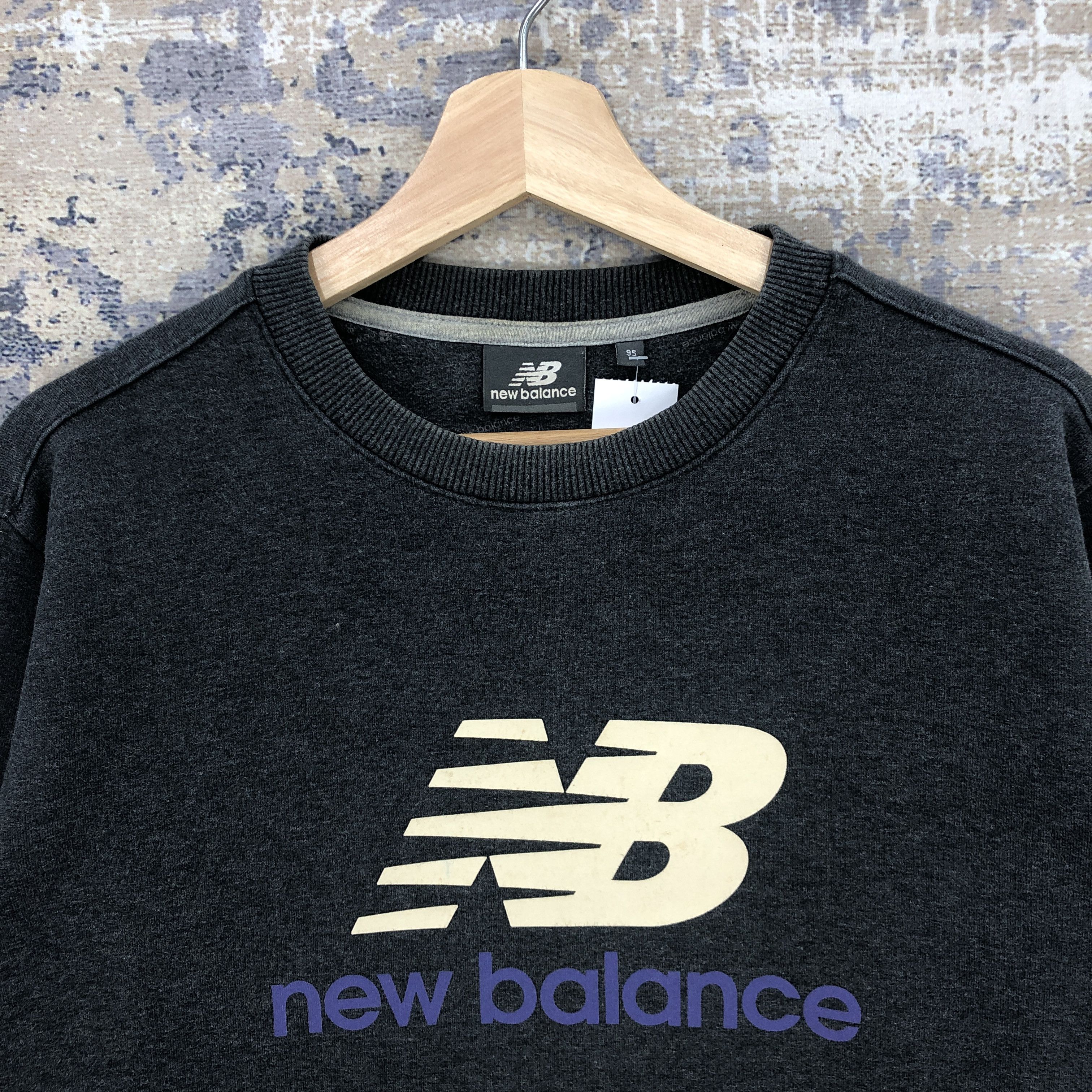 New Balance Vintage New Balance Sweatshirt New Balance Sweater Size US M / EU 48-50 / 2 - 3 Thumbnail