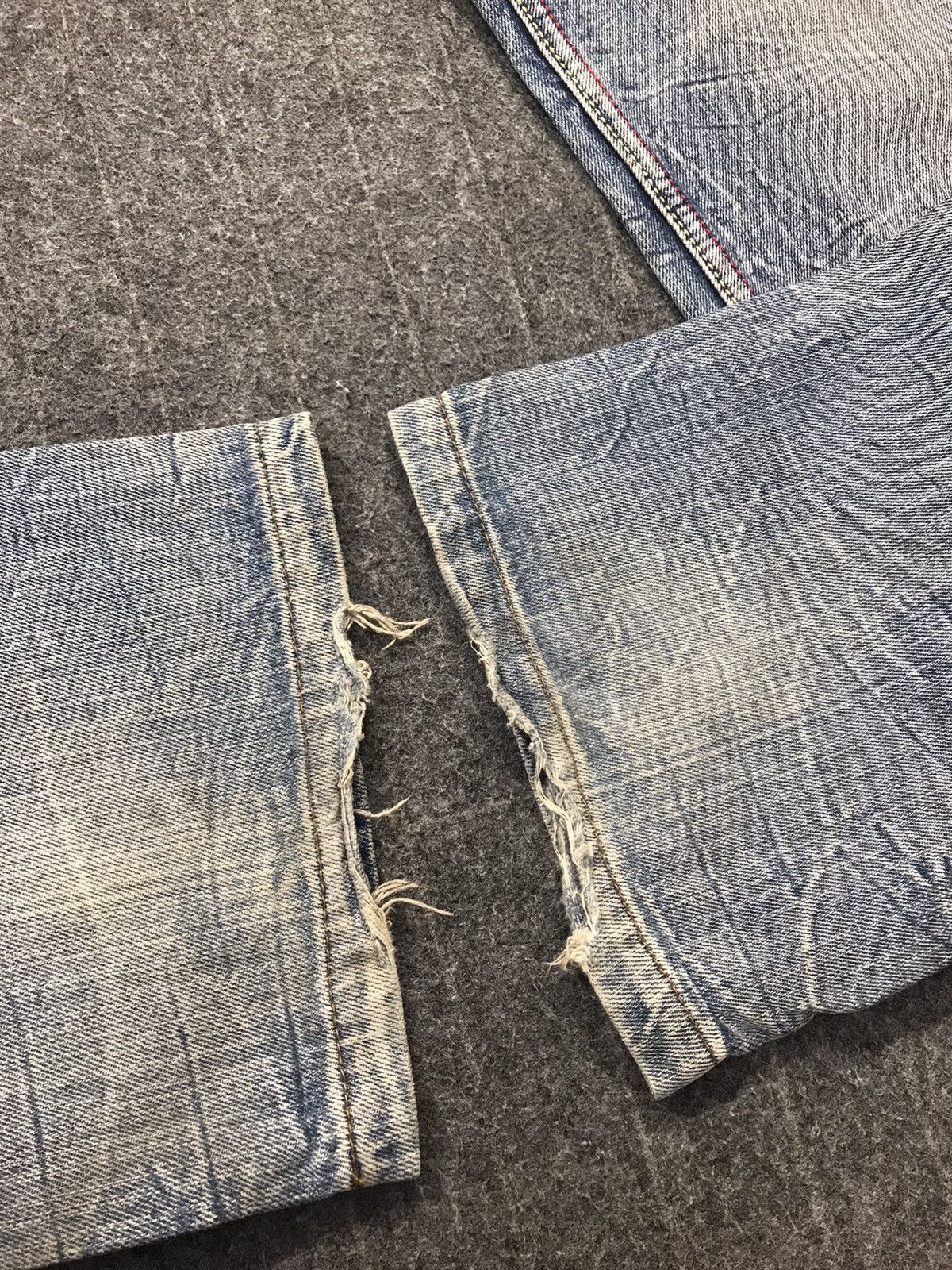 Japanese Brand × Vintage Piko Aloha Surf Distressed Denim Jeans Indigo Size US 32 / EU 48 - 18 Thumbnail