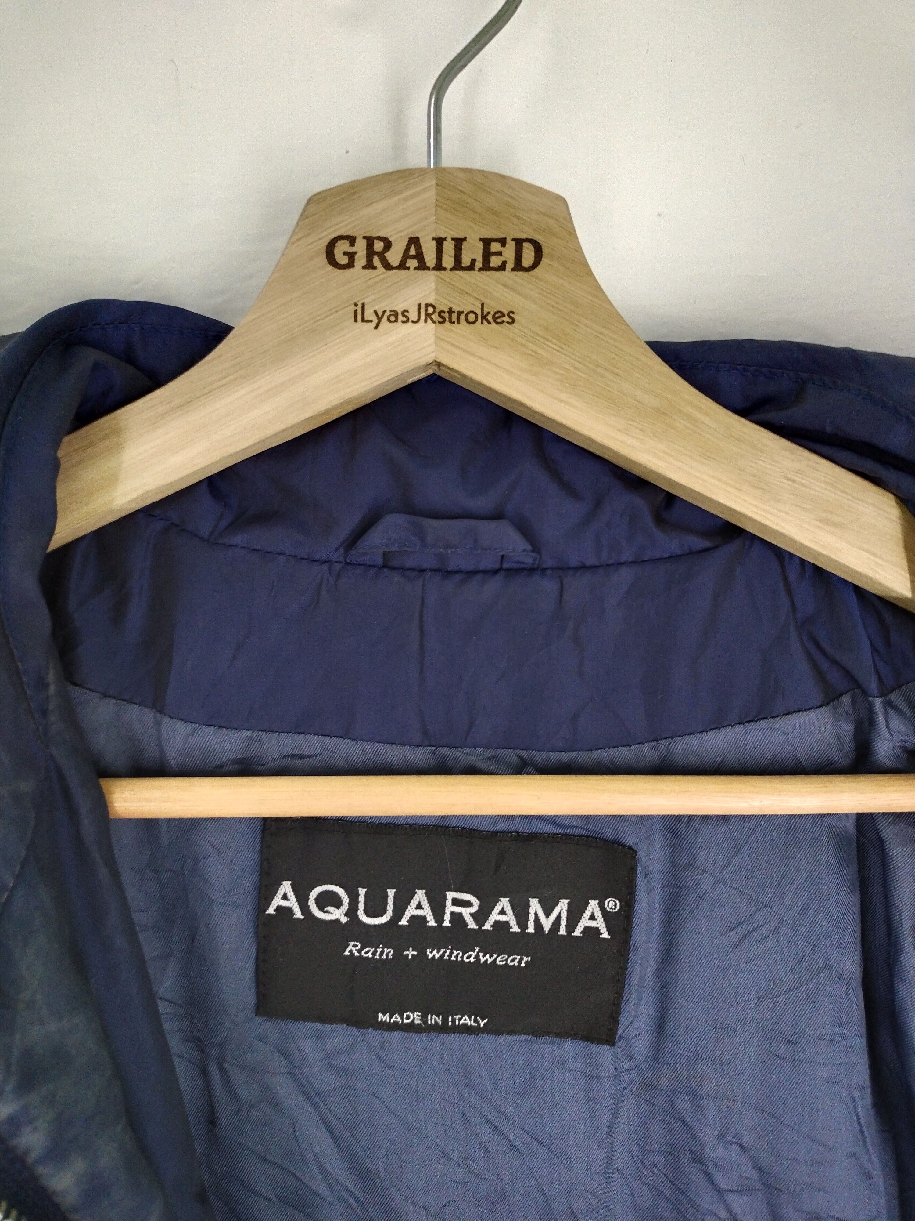 AQUARAMA × If Six Was Nine Vintage Toma's Aquarama Rain + Windwear Nice Jacket Size US L / EU 52-54 / 3 - 17 Thumbnail