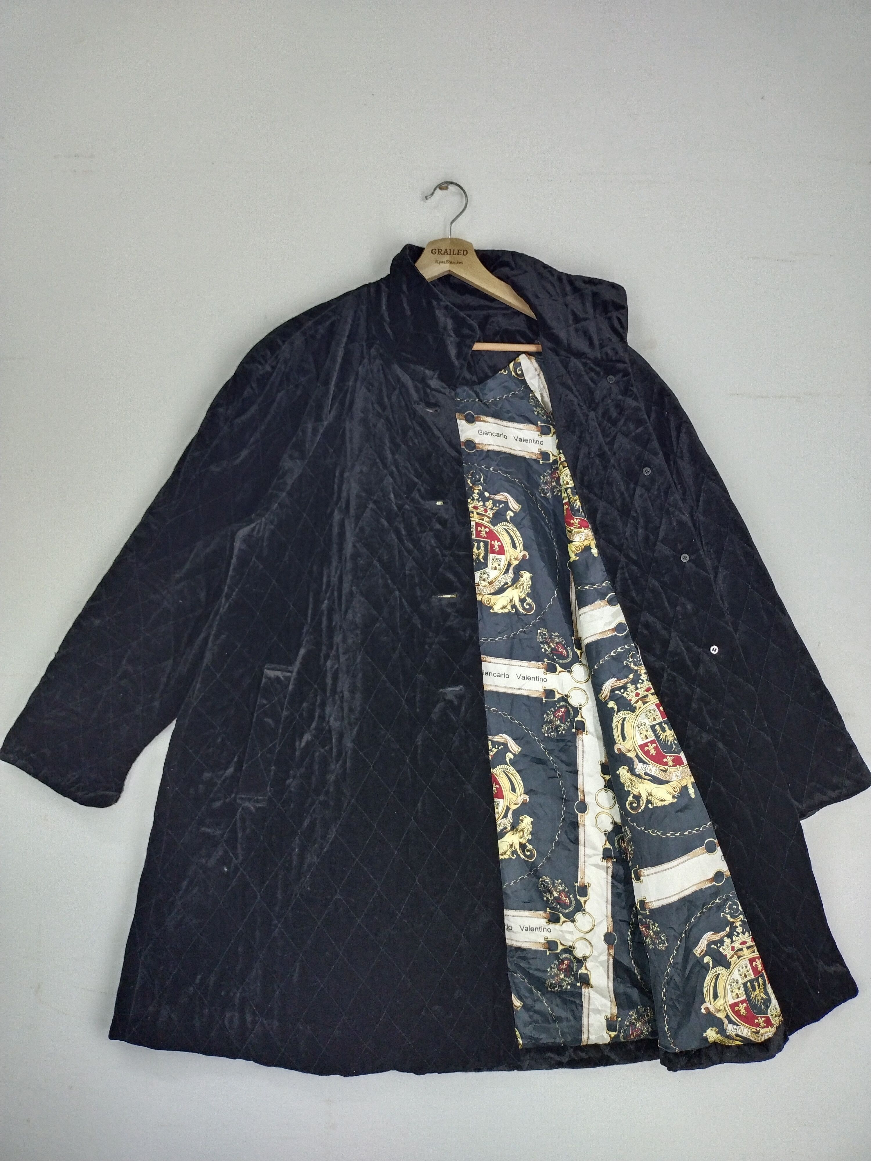 Japanese Brand Vintage Giancarlo Valentino Nova Check Big Logo Jacket Size US L / EU 52-54 / 3 - 11 Thumbnail