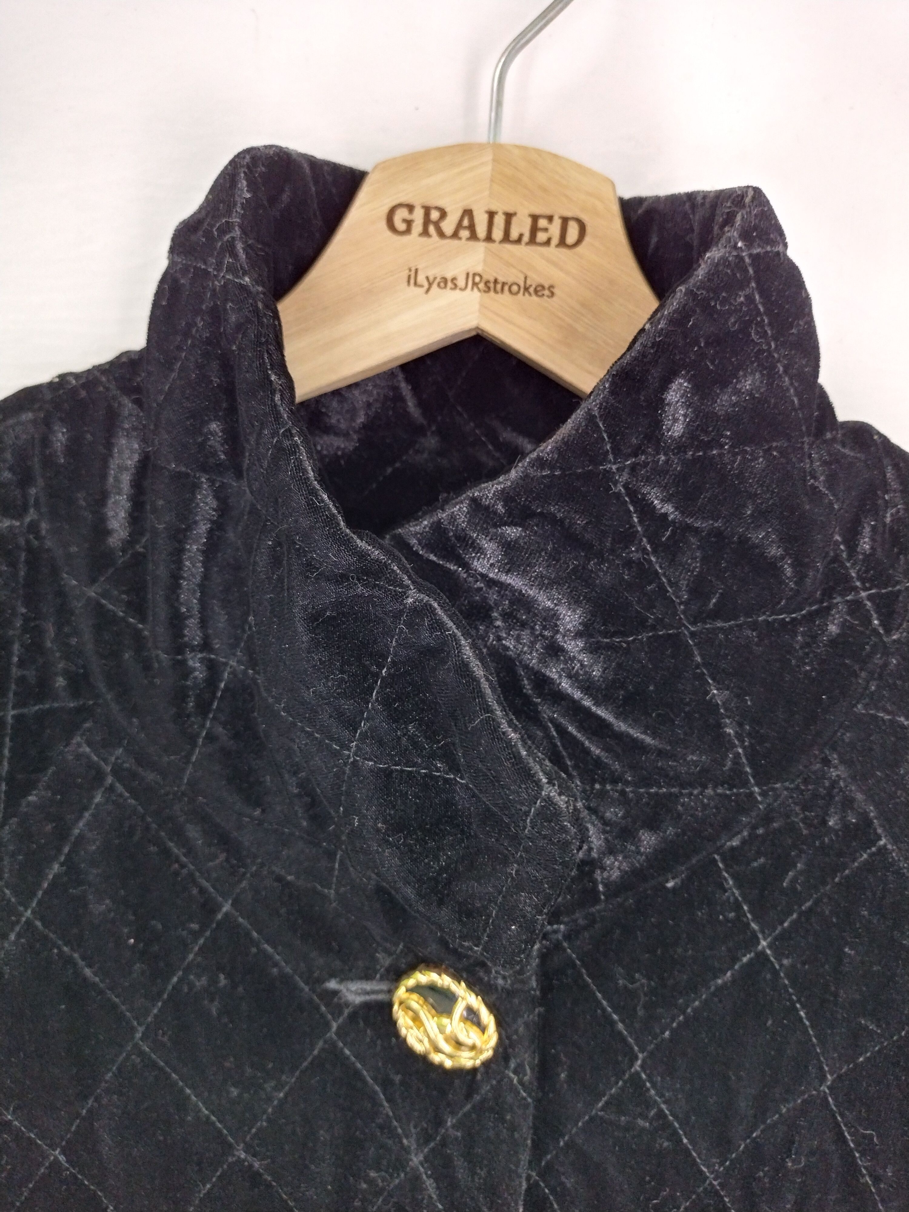 Japanese Brand Vintage Giancarlo Valentino Nova Check Big Logo Jacket Size US L / EU 52-54 / 3 - 20 Thumbnail