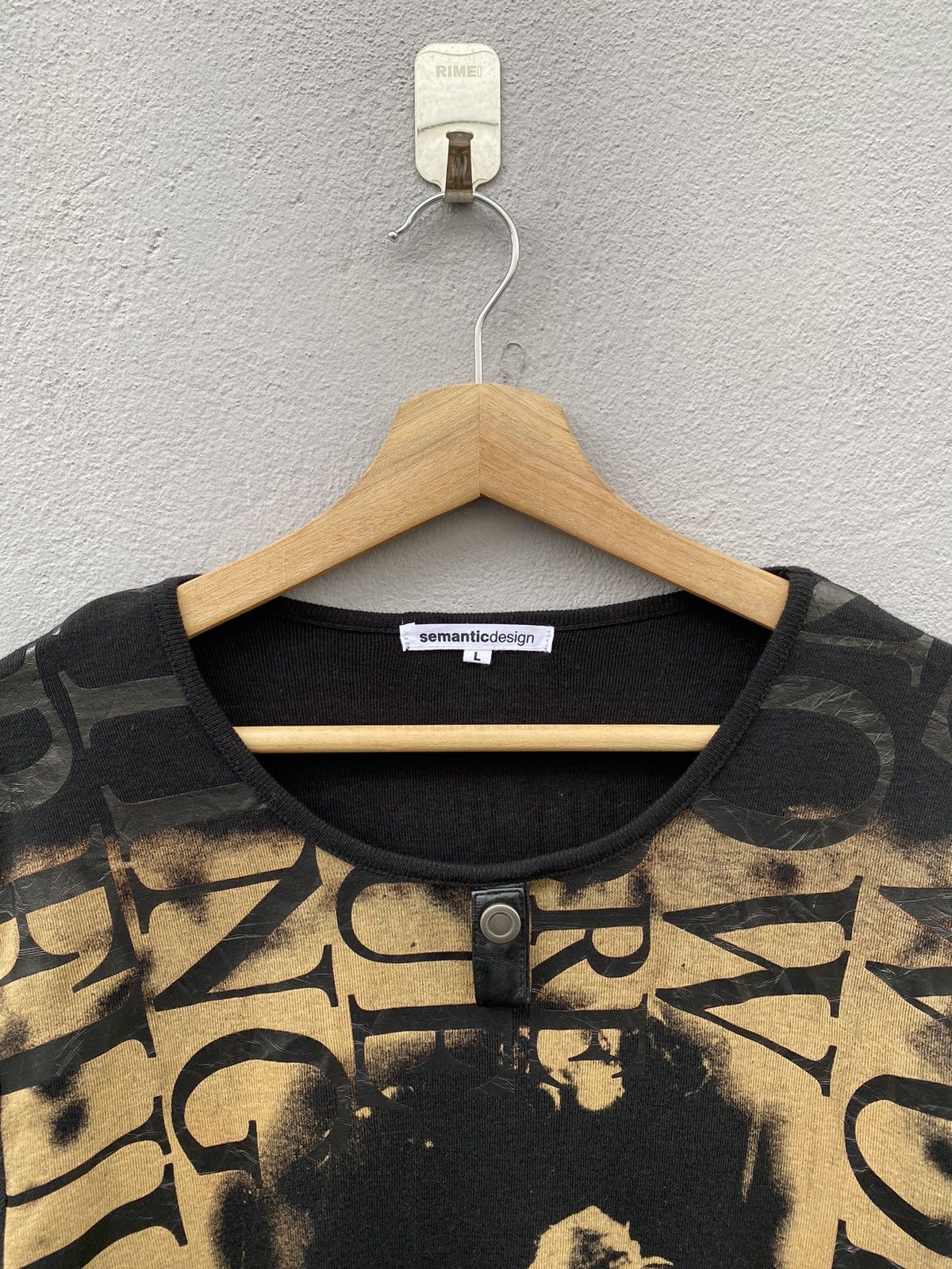 Japanese Brand 💥Semantic Design “I have the World” Punk / Rock Tshirt Size US L / EU 52-54 / 3 - 3 Thumbnail