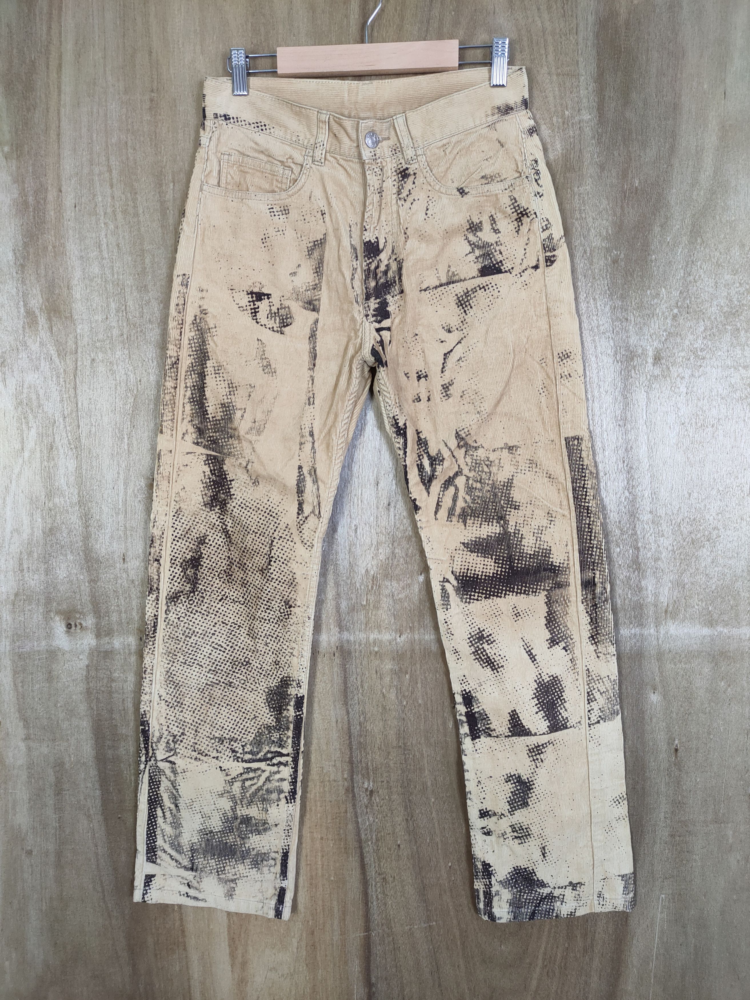 image of Vintage Faded Brown Corduroy Pants, Men's (Size 29)