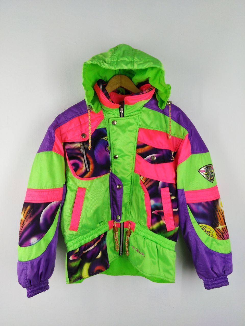 Vintage COMET PHENIX COMPETITION DIAMOND DUST TEAM SKIT JACKET Size US L / EU 52-54 / 3 - 1 Thumbnail