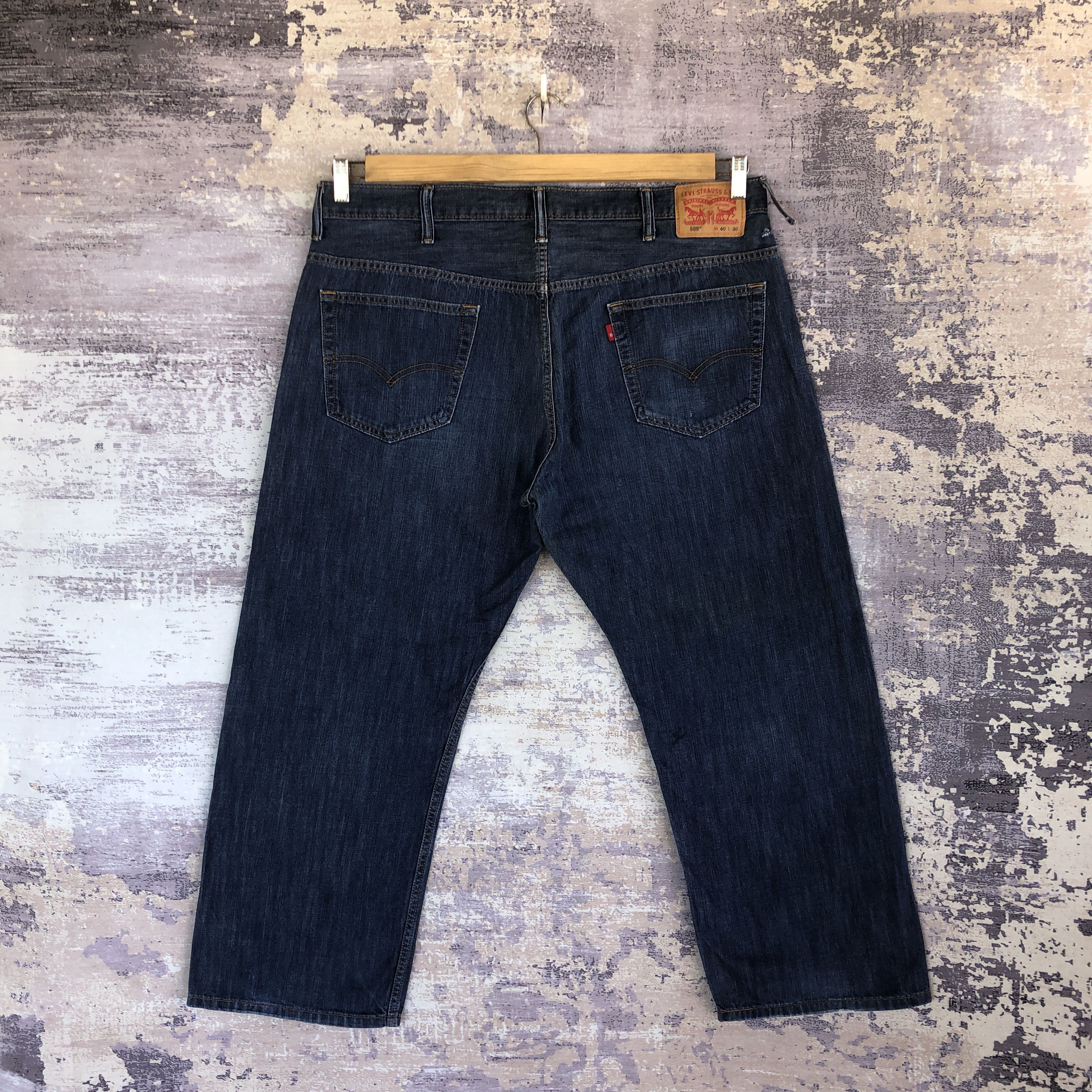 Levi's × Vintage Vintage Levi's 569 Jeans Baggy Loose Straight Denim Pants Size US 40 / EU 56 - 4 Thumbnail