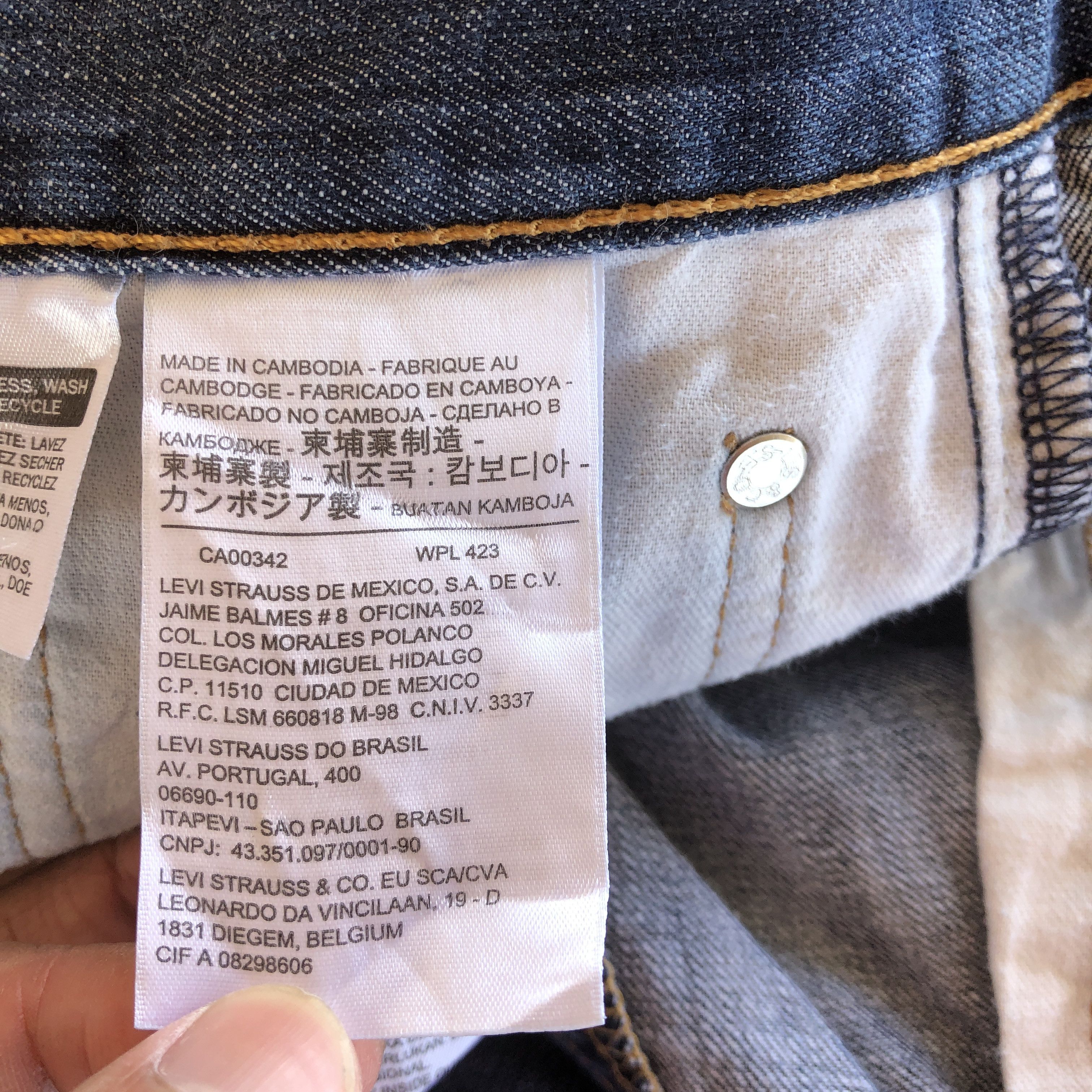 Levi's × Vintage Vintage Levi's 569 Jeans Baggy Loose Straight Denim Pants Size US 40 / EU 56 - 10 Thumbnail