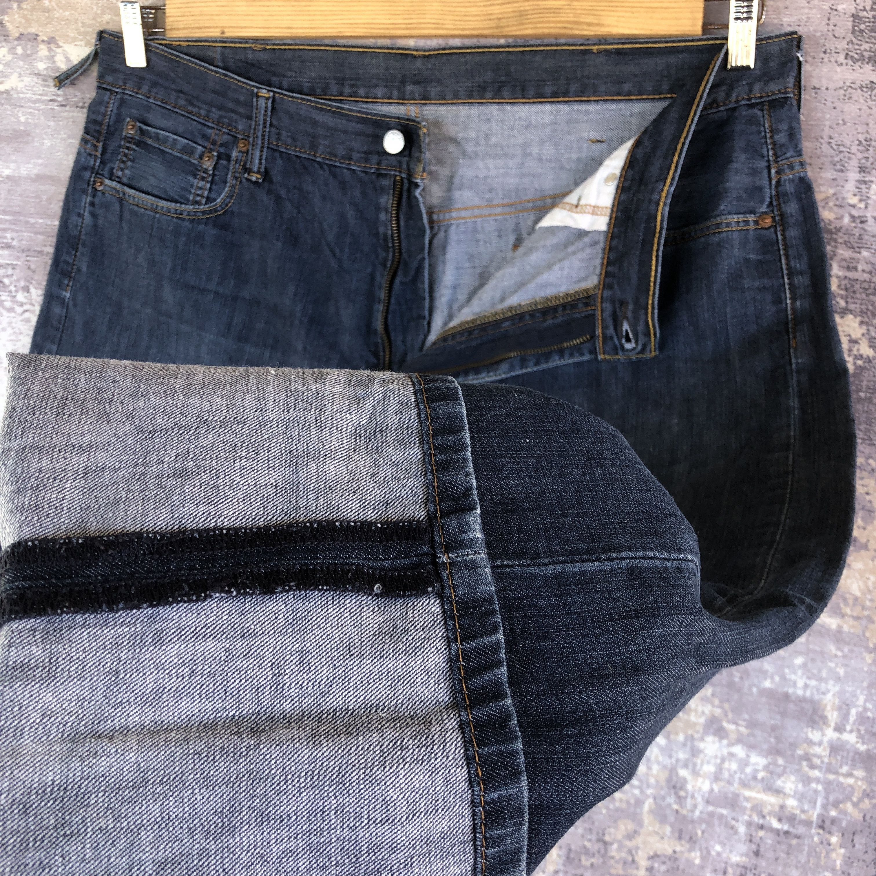 Levi's × Vintage Vintage Levi's 569 Jeans Baggy Loose Straight Denim Pants Size US 40 / EU 56 - 8 Thumbnail