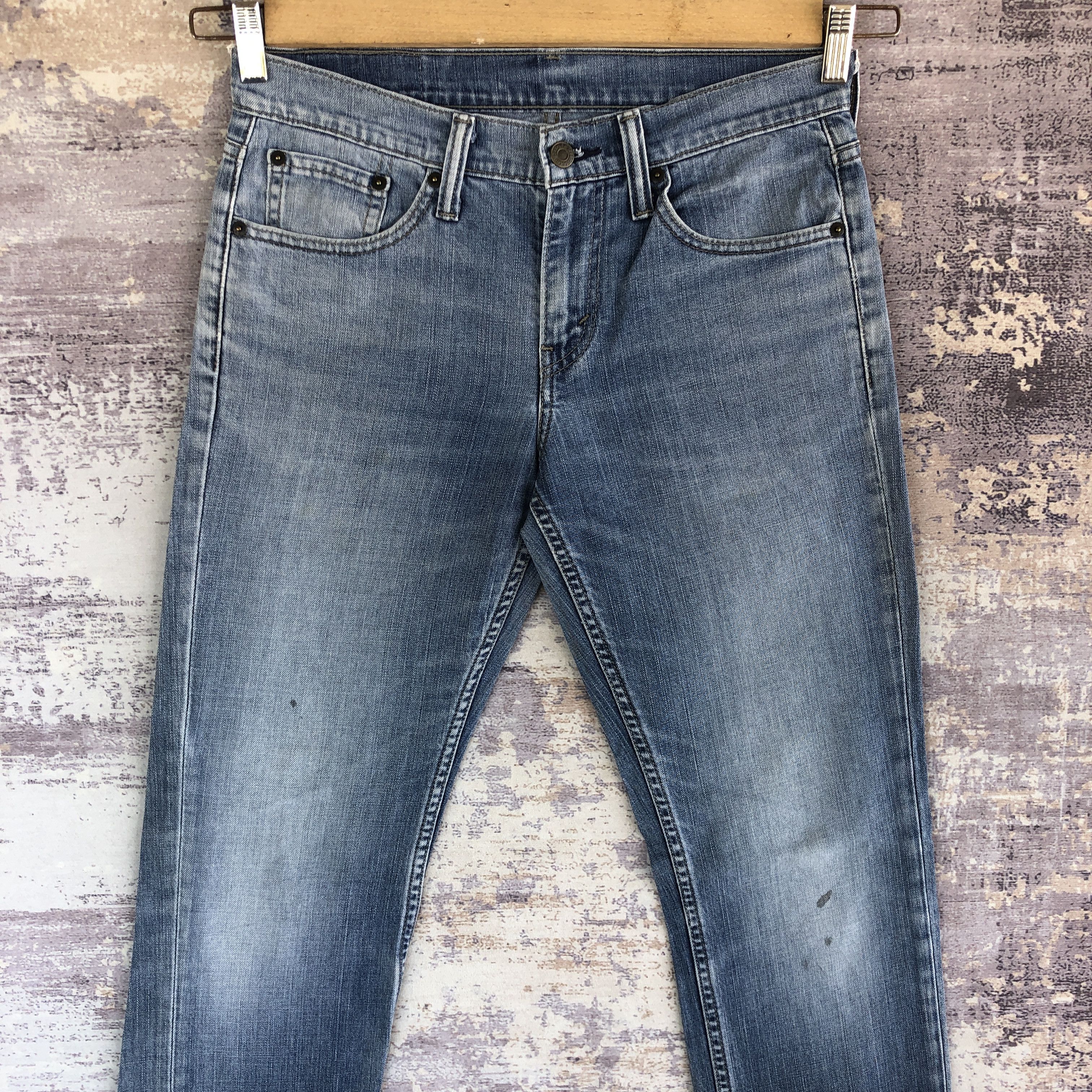 Levi's Vintage Levi's 511 Faded Blue Jeans Slim Tapered Denim Pants Size US 30 / EU 46 - 3 Thumbnail
