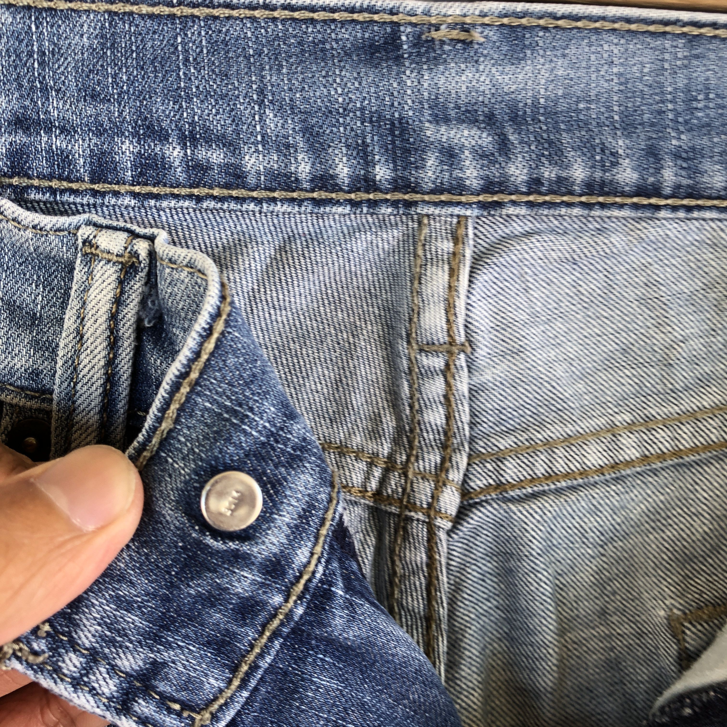 Levi's Vintage Levi's 511 Faded Blue Jeans Slim Tapered Denim Pants Size US 30 / EU 46 - 7 Thumbnail