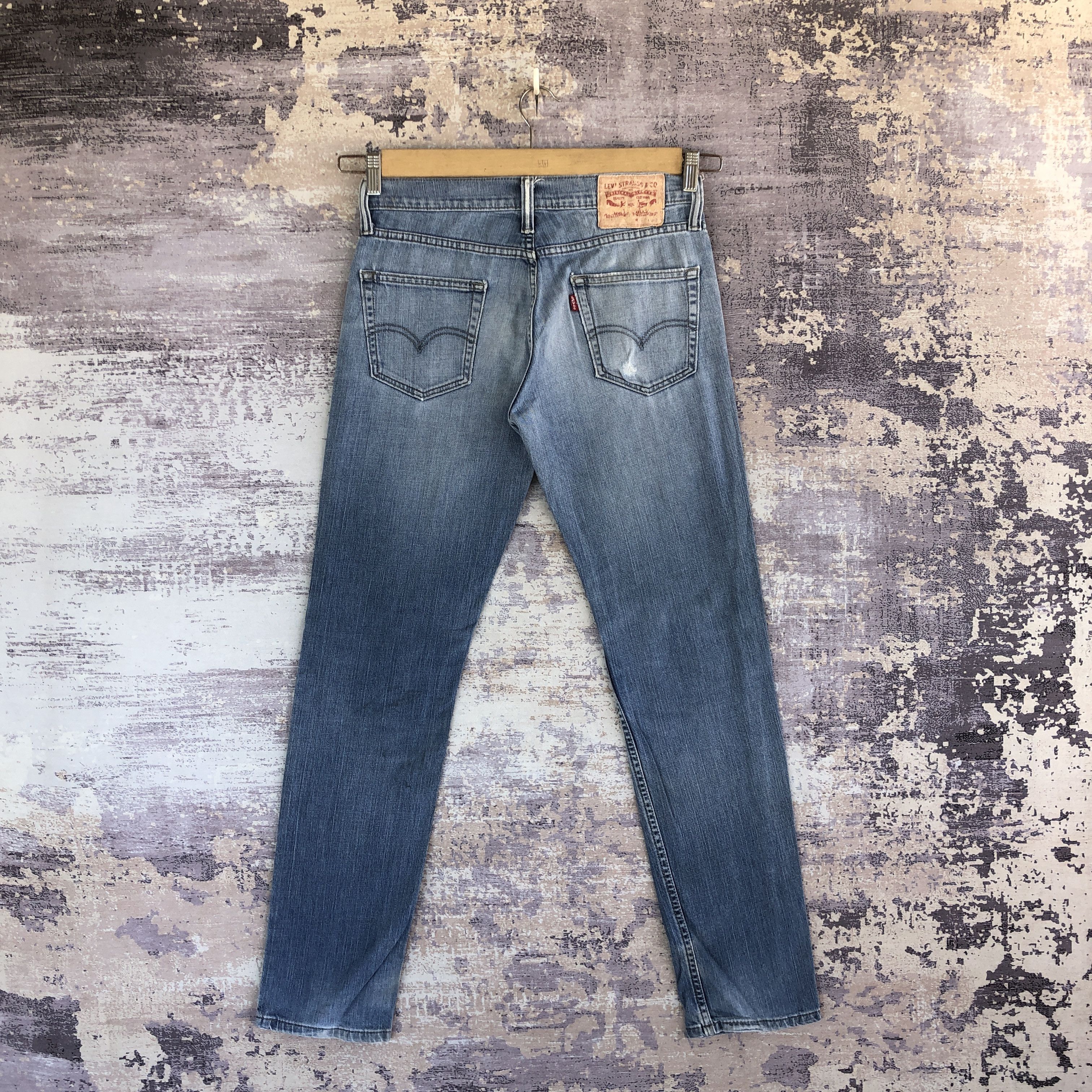 Levi's Vintage Levi's 511 Faded Blue Jeans Slim Tapered Denim Pants Size US 30 / EU 46 - 2 Thumbnail