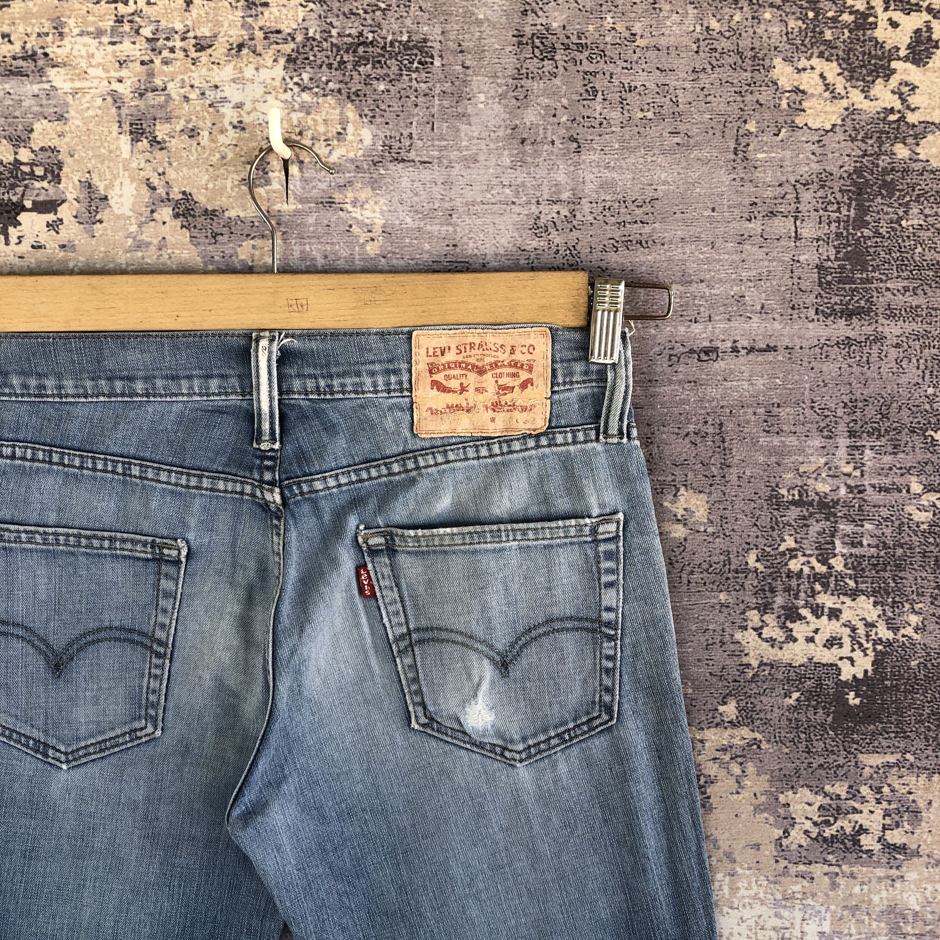 Levi's Vintage Levi's 511 Faded Blue Jeans Slim Tapered Denim Pants Size US 30 / EU 46 - 5 Thumbnail